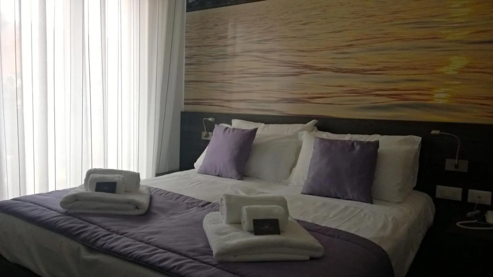 Bed in Hotel Tre Rose