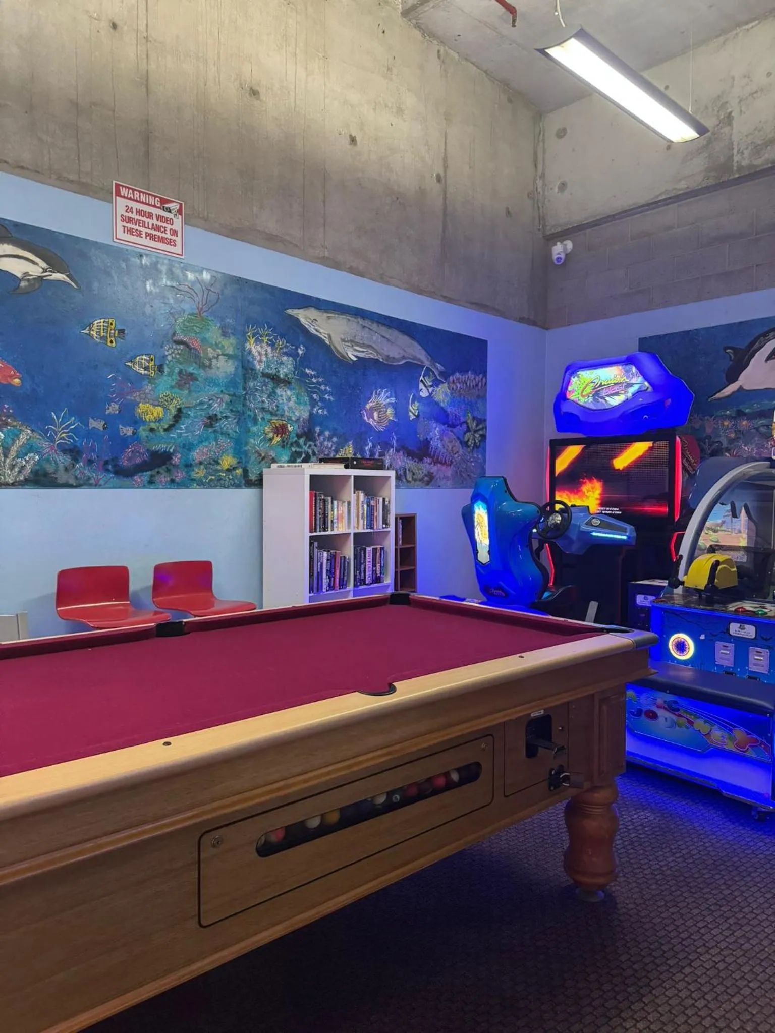 Billiard in Royal Palm Resort on the Beach