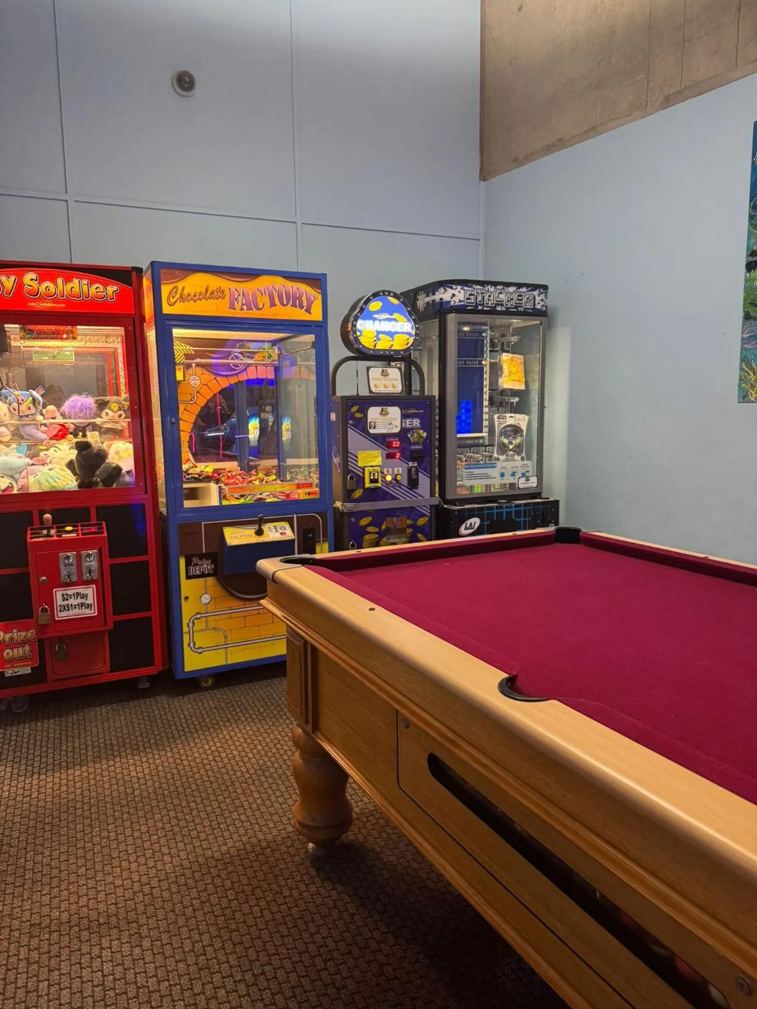 Billiard in Royal Palm Resort on the Beach