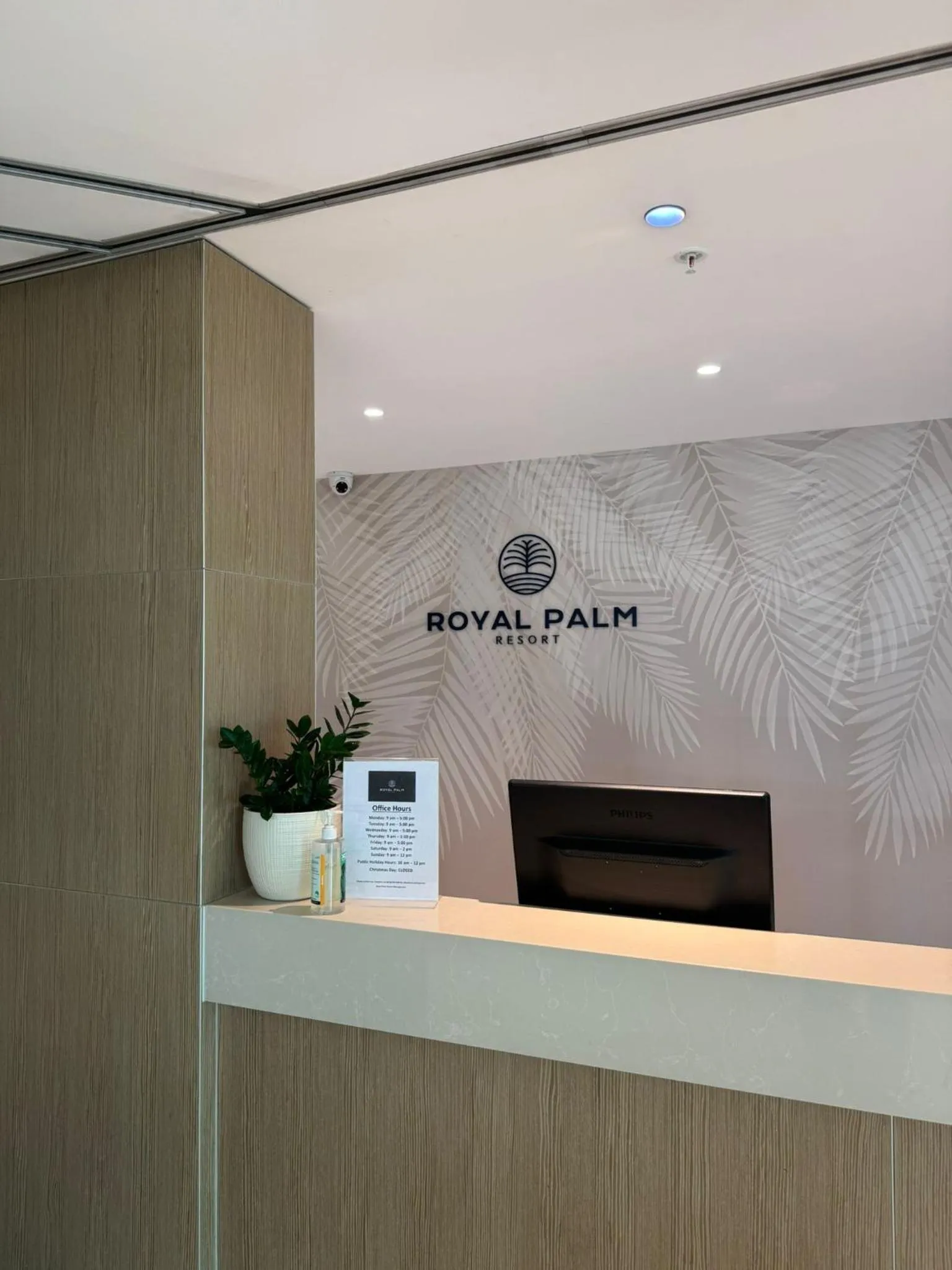 Lobby or reception in Royal Palm Resort on the Beach