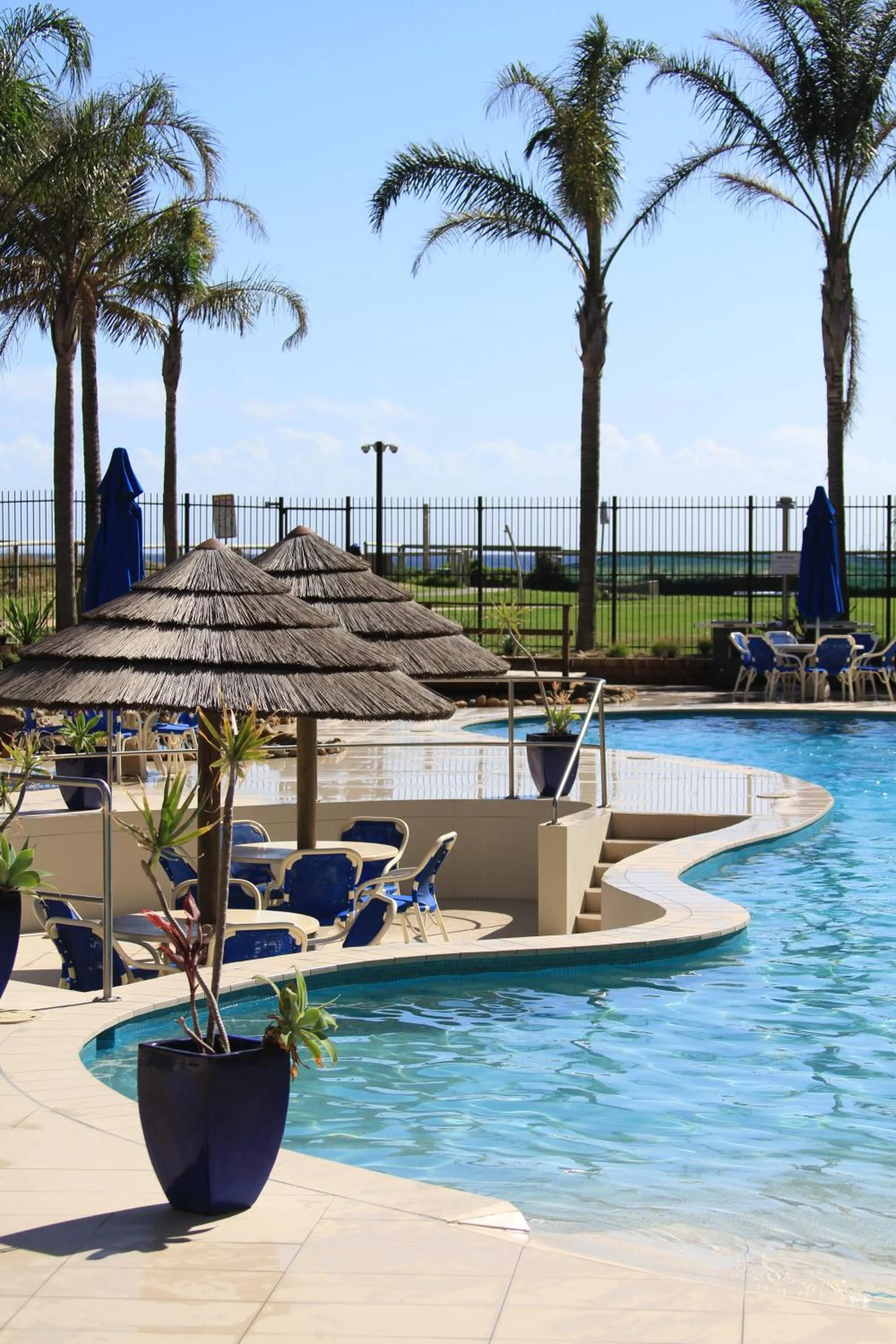 Swimming pool in Royal Palm Resort on the Beach