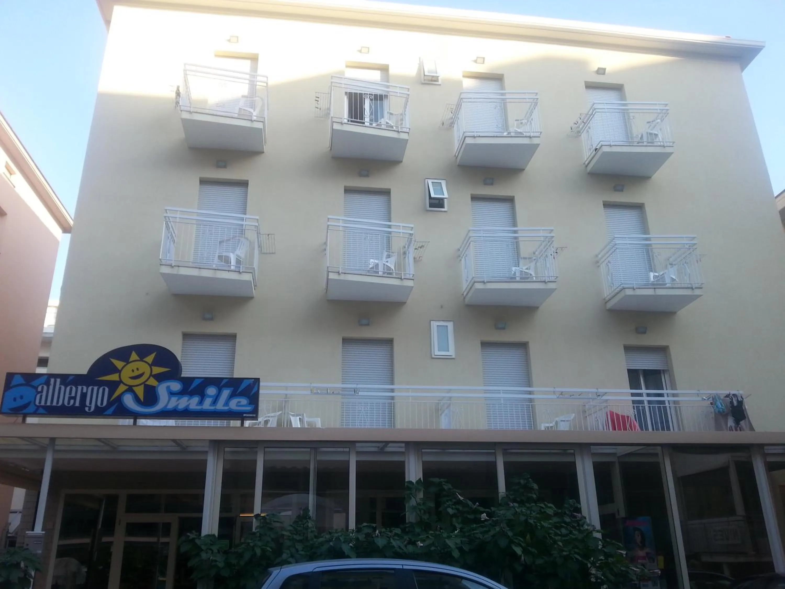 Property building in Hotel Smile