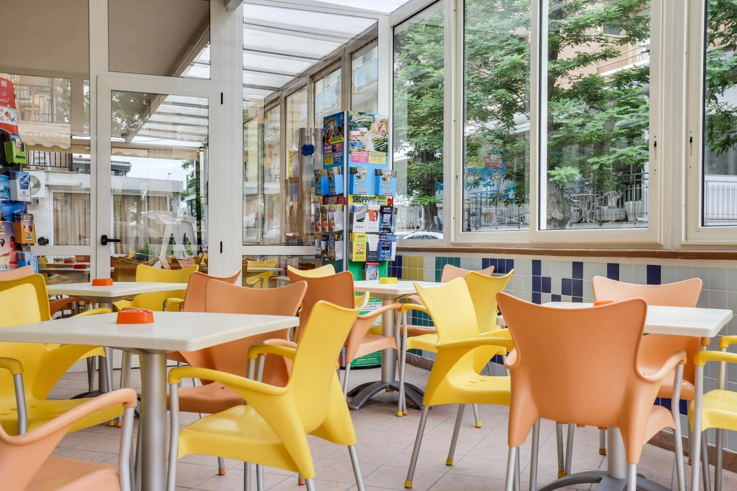 Patio in Hotel Smile