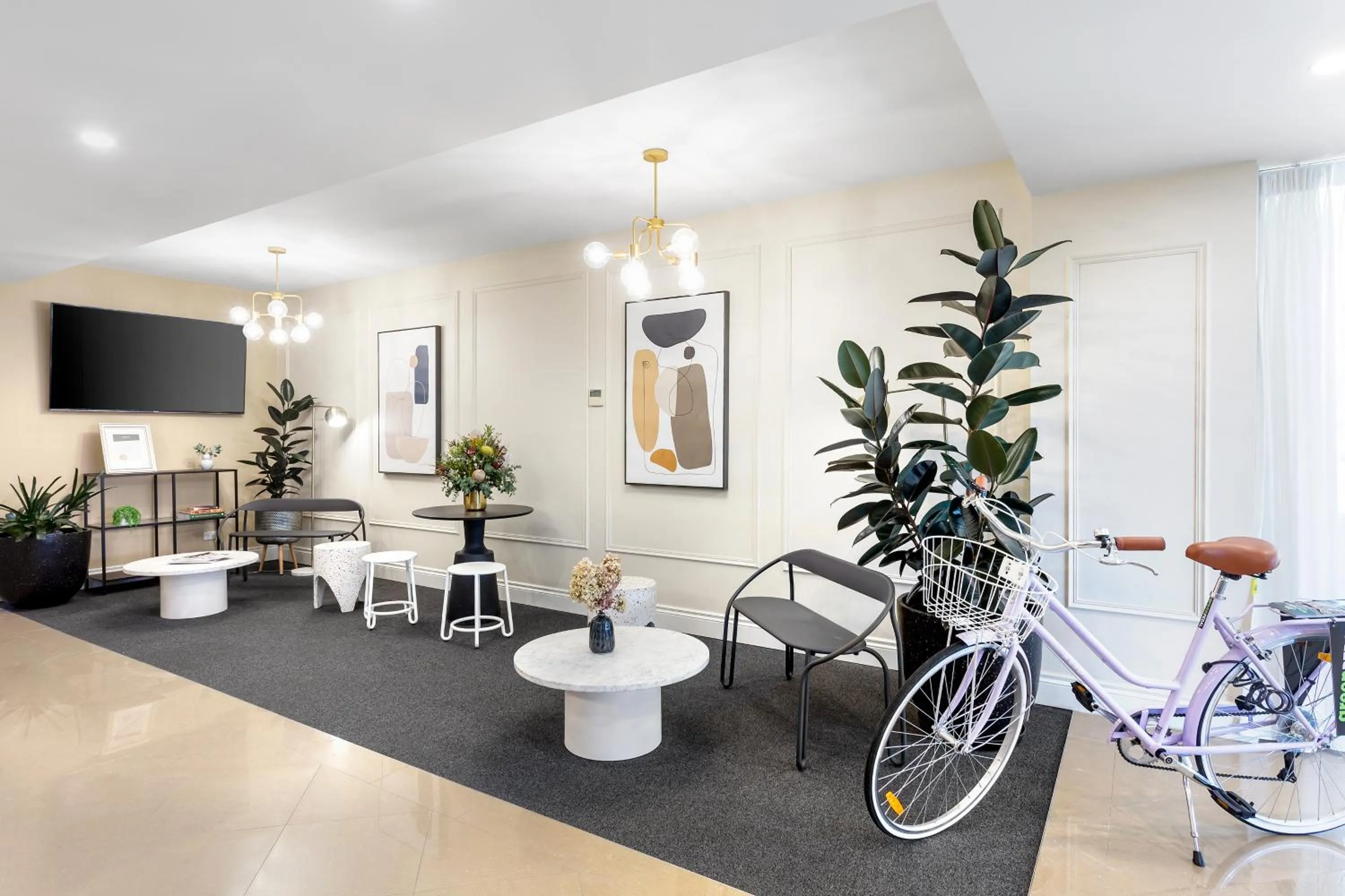 Lobby or reception in Quest Echuca