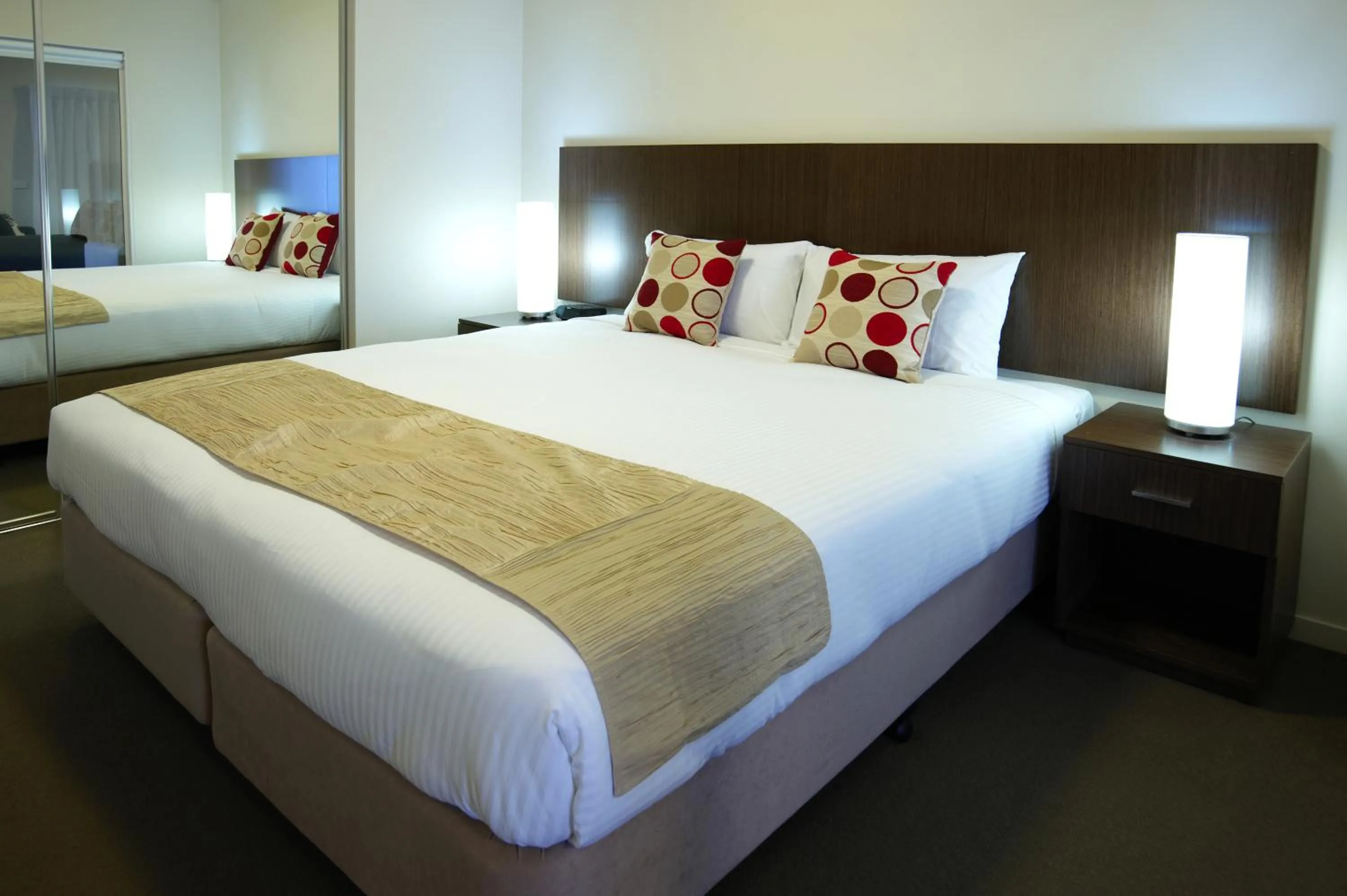 Bed in Quest Shepparton