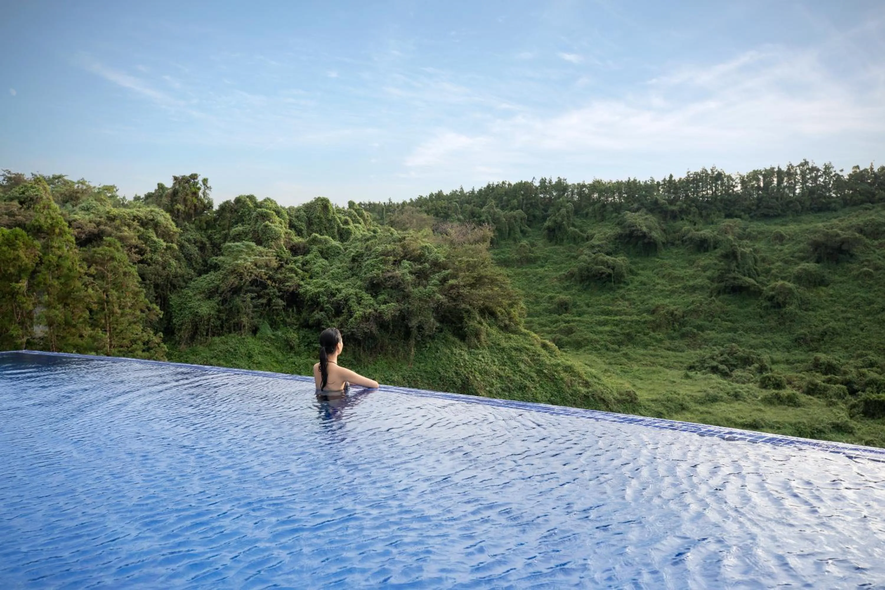 Swimming pool in Hidden Cliff Hotel and Nature
