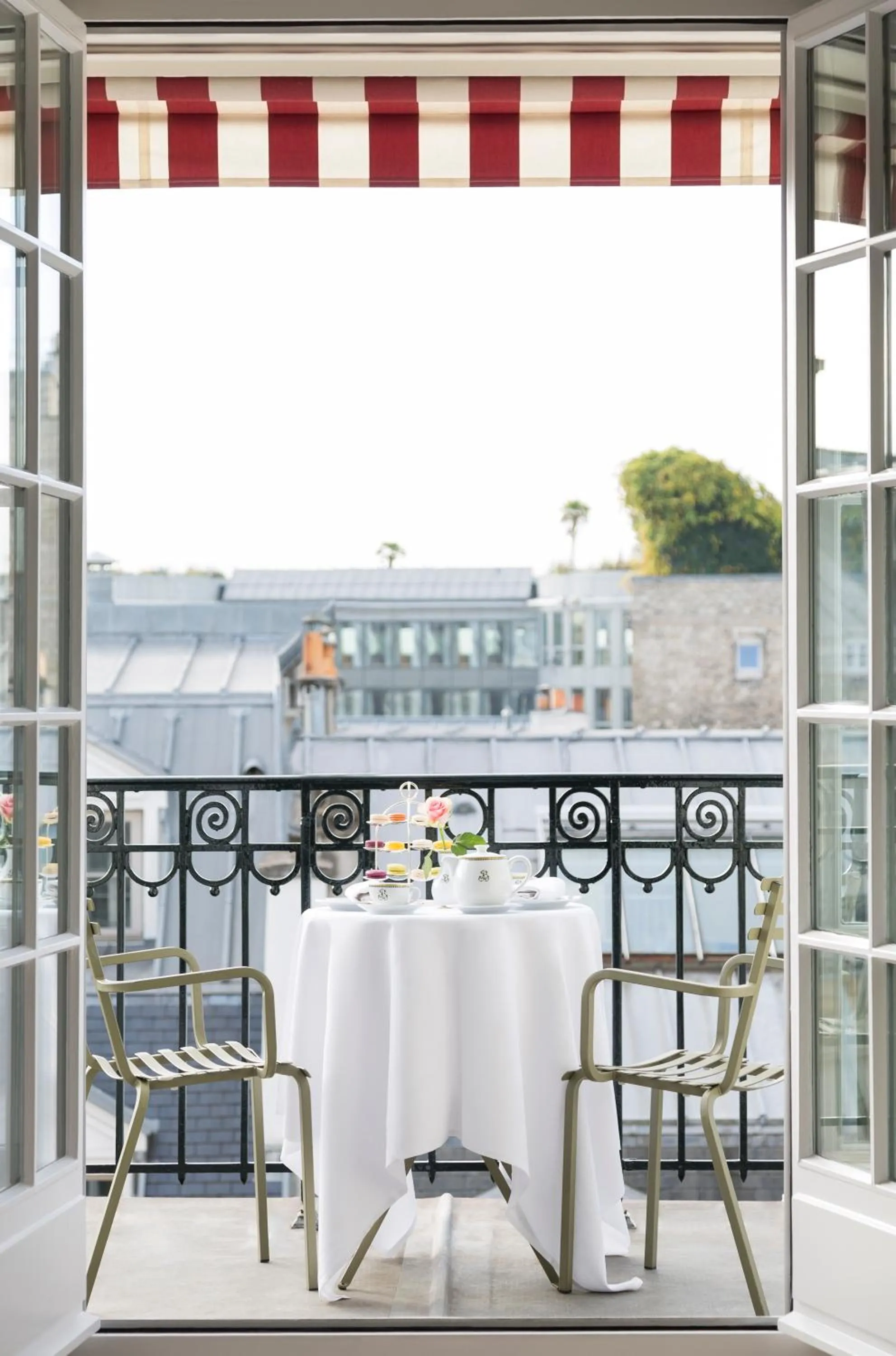 Balcony/Terrace in Le Bristol Paris, Oetker Hotels