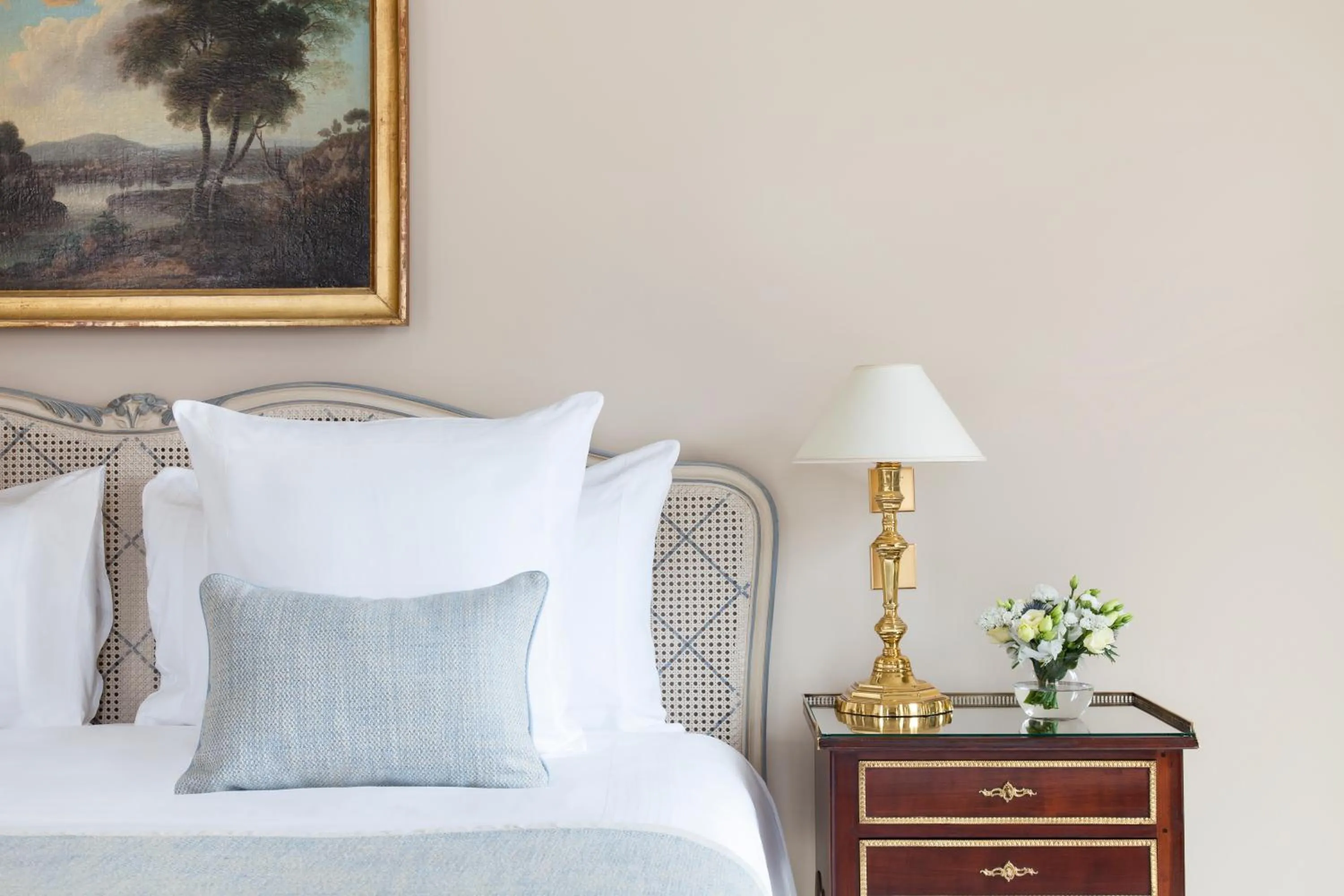 Bedroom, Bed in Le Bristol Paris, Oetker Hotels