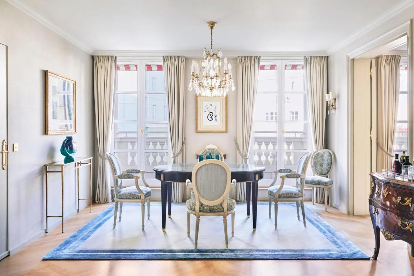 Dinner in Le Bristol Paris, Oetker Hotels