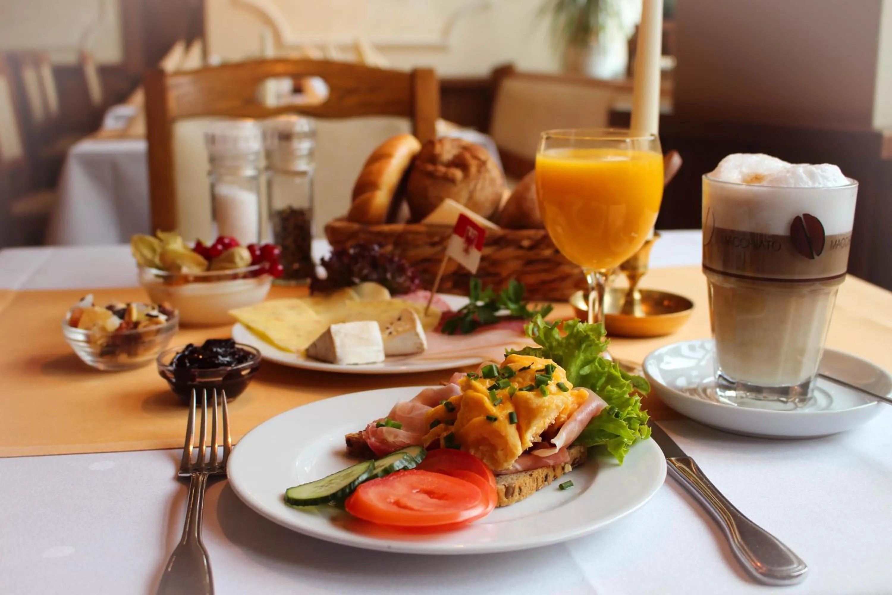 Breakfast in Bed & Breakfast Hotel Müllerhof