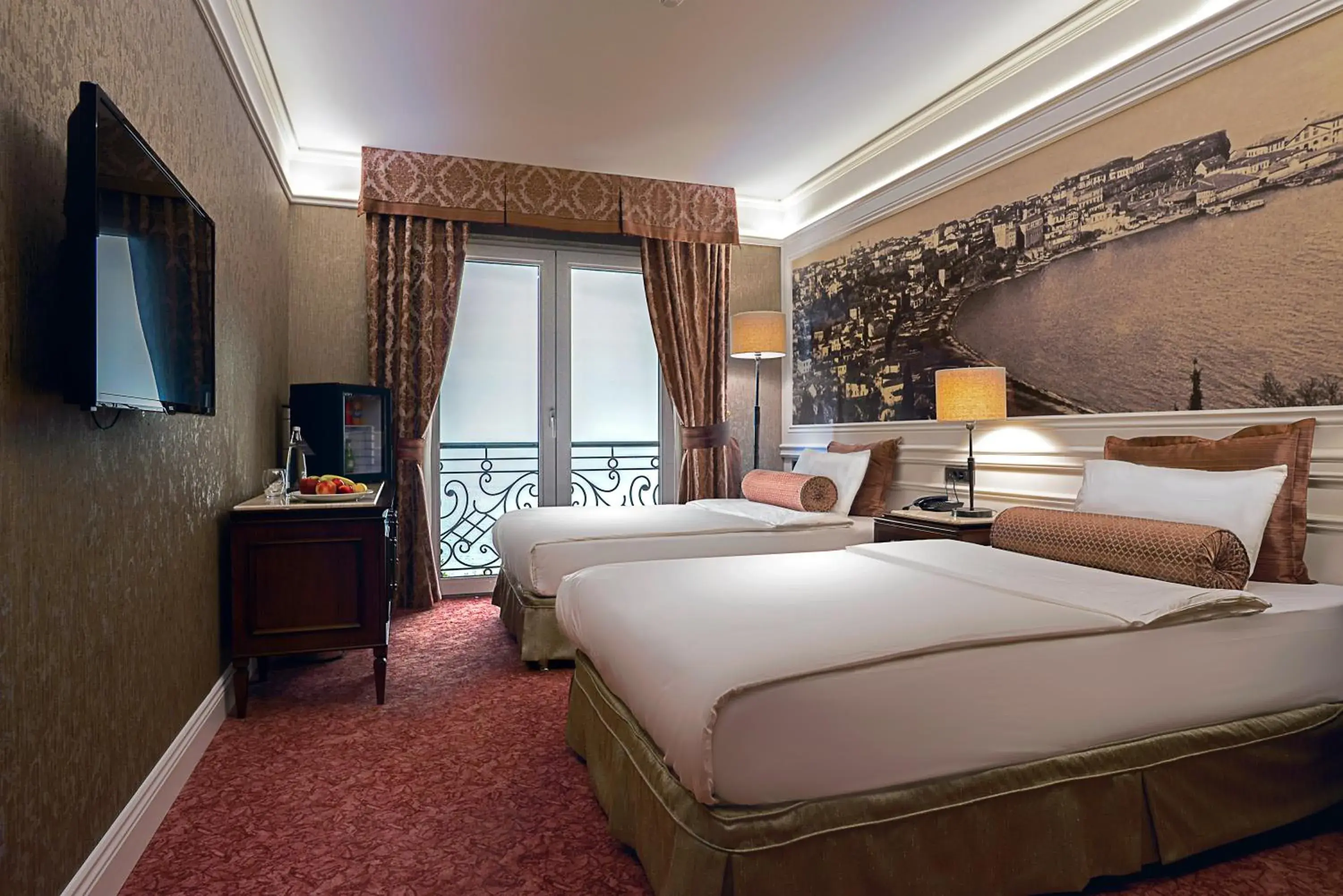 Superior Twin Room with Sea View in Mell Hotel Superior Twin Room with Sea View in Mell Hotel