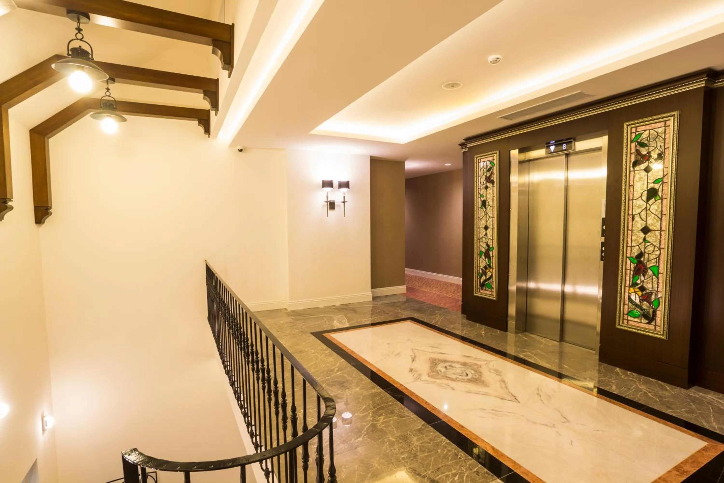 Decorative detail in Mell Hotel