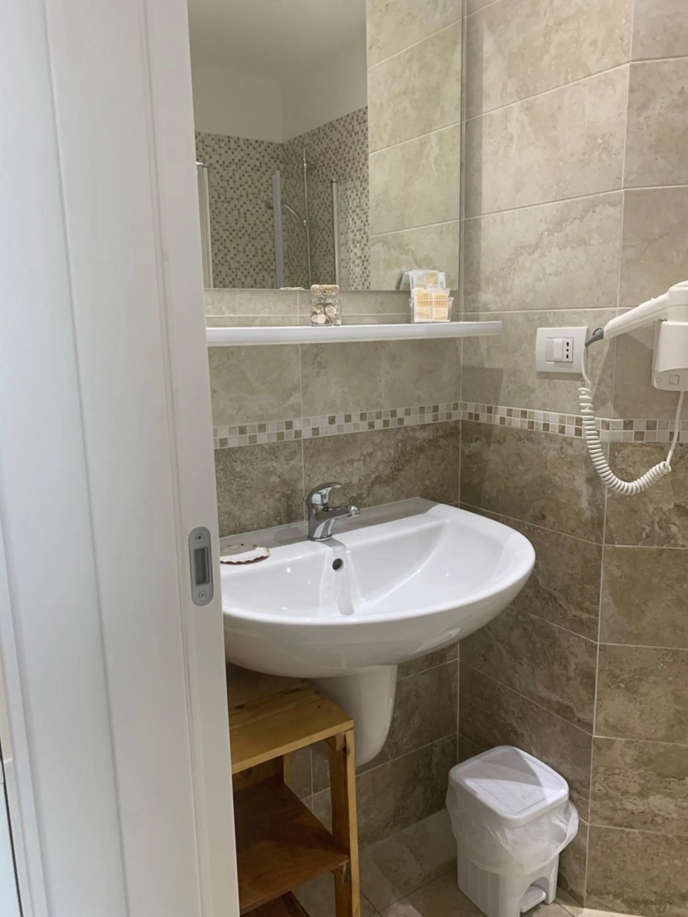 Shower in Palazzo Greco B&B