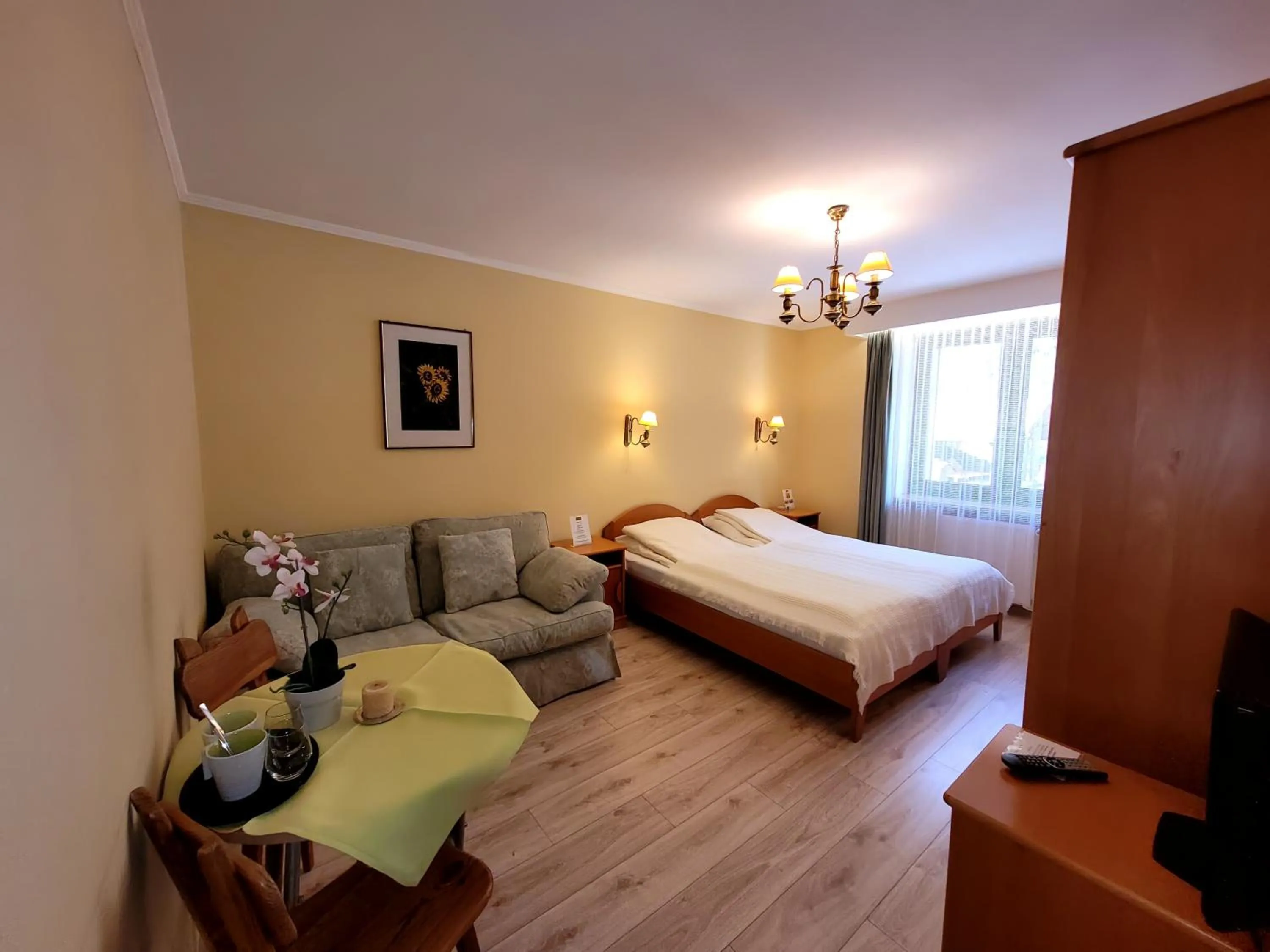 Photo of the whole room, Bed in Rezydencja Leśny Dwór