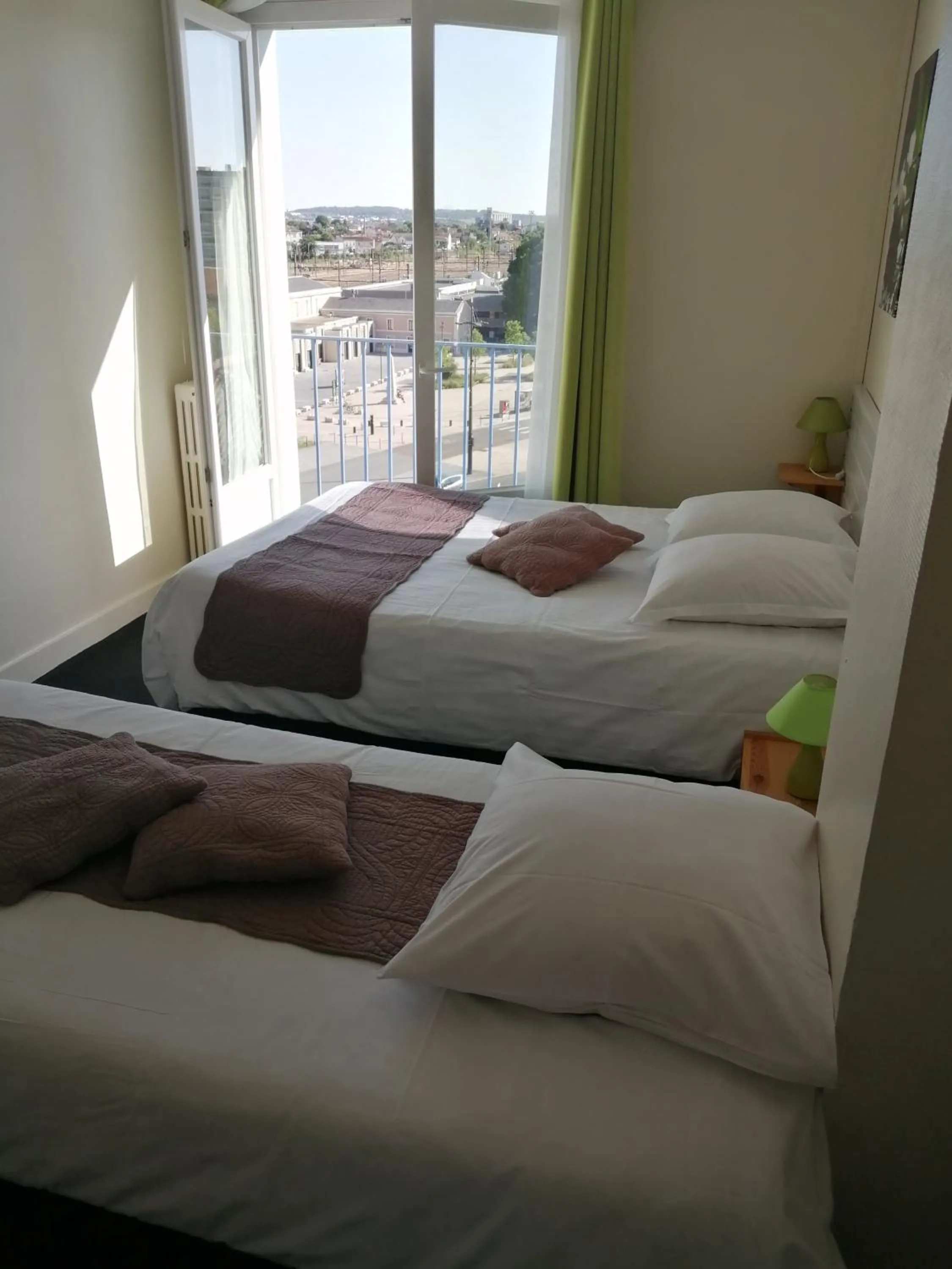 Bed in Hotel d'Orléans