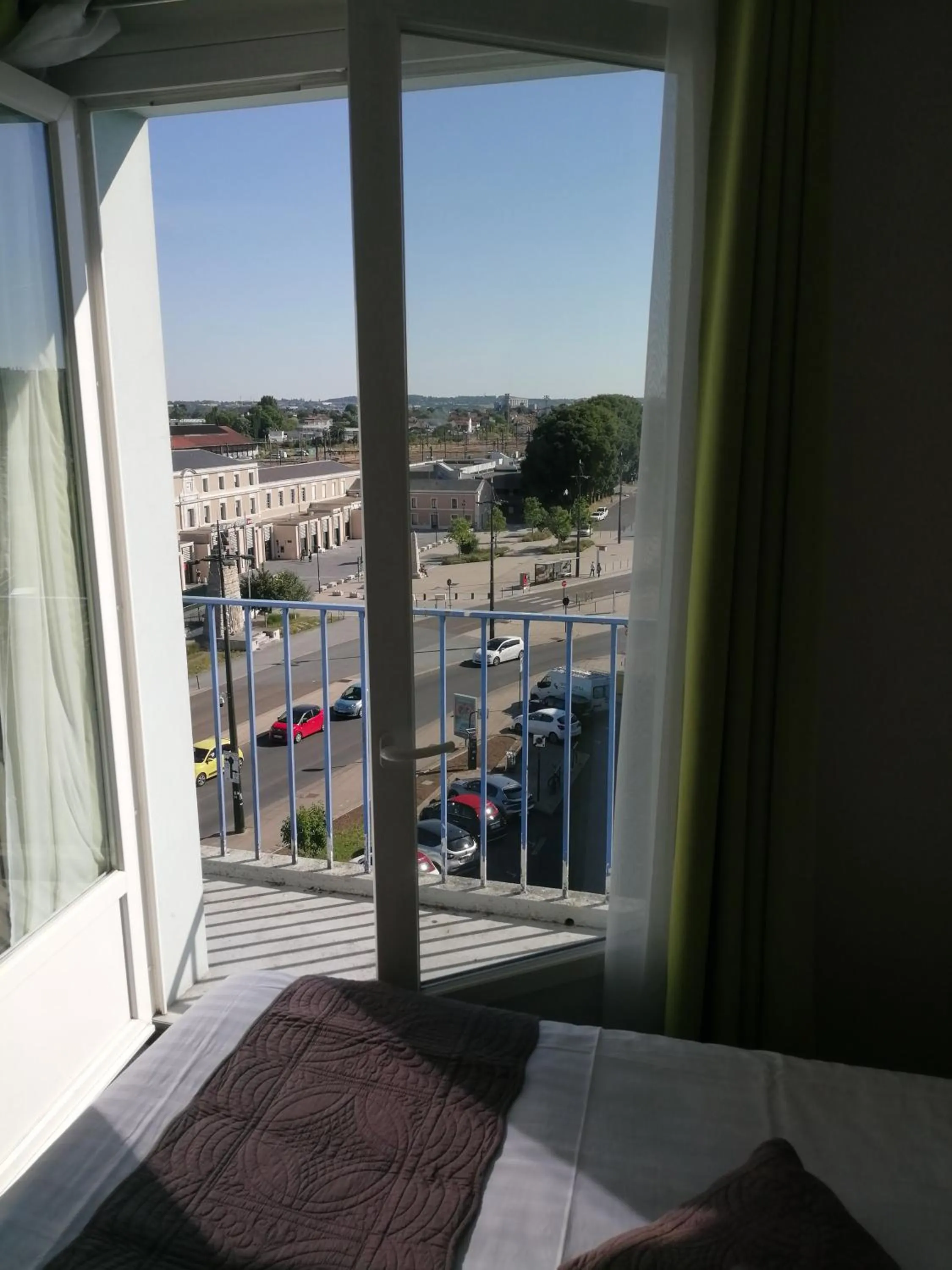 Bed in Hotel d'Orléans