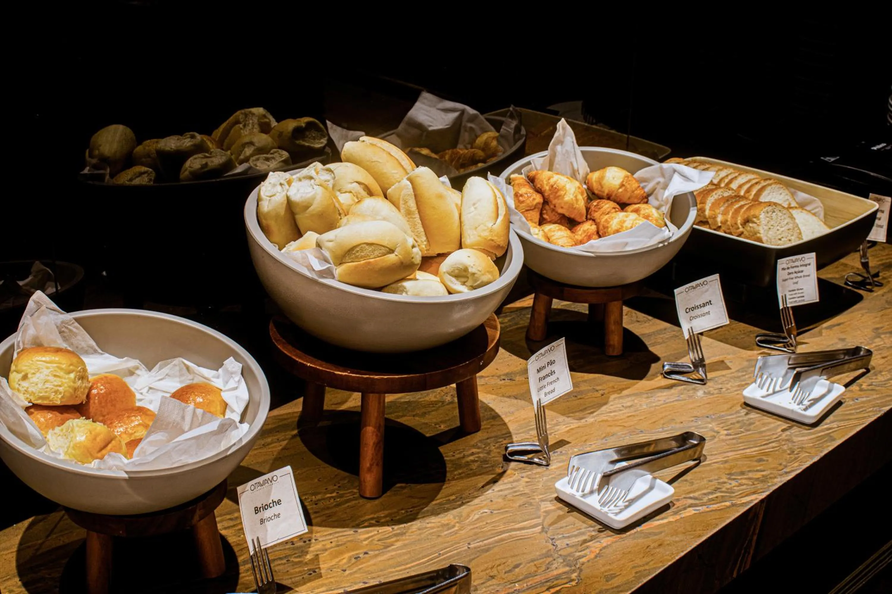 Buffet breakfast in Arena Ipanema Hotel