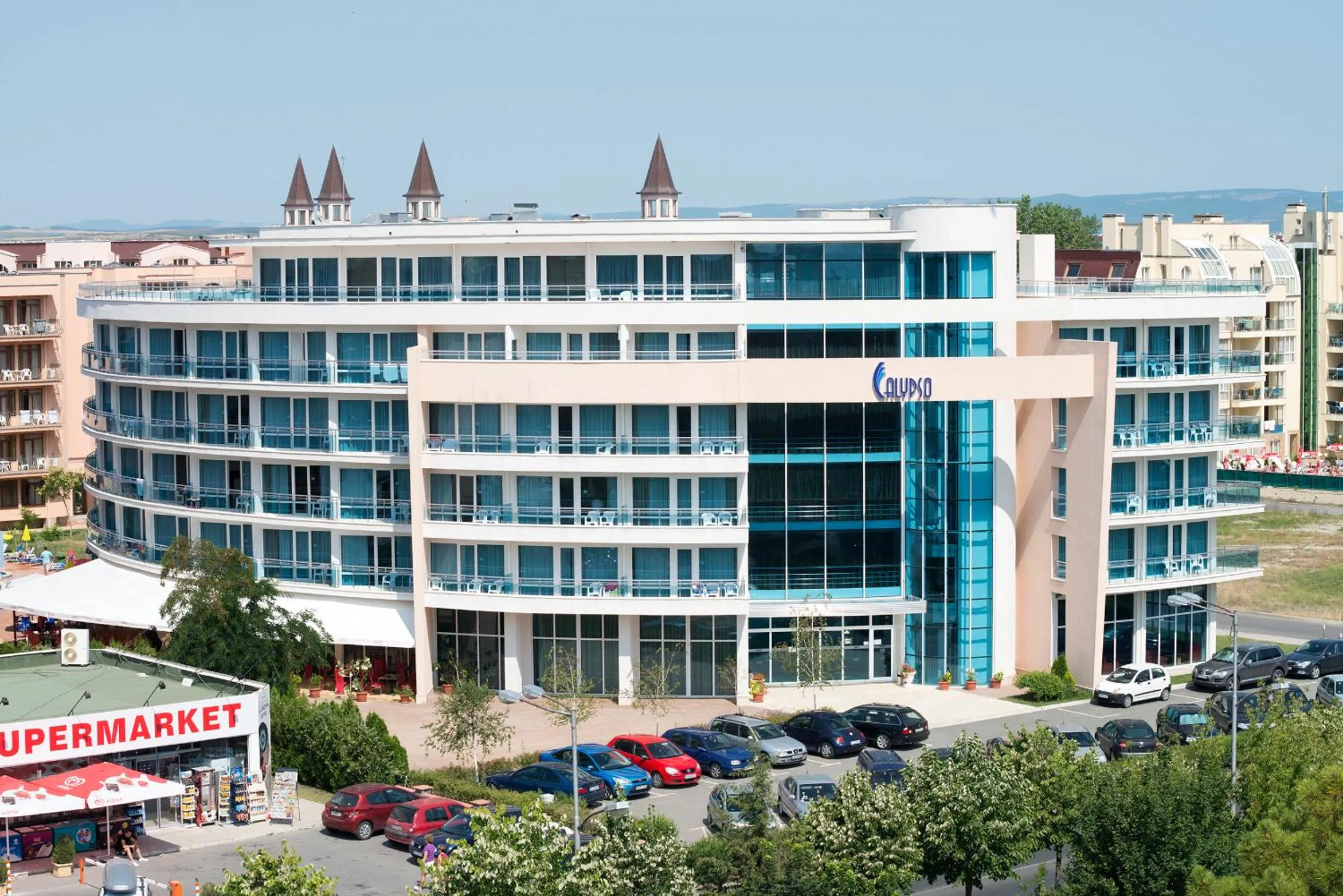 Facade/entrance in Calypso Hotel - All Inclusive