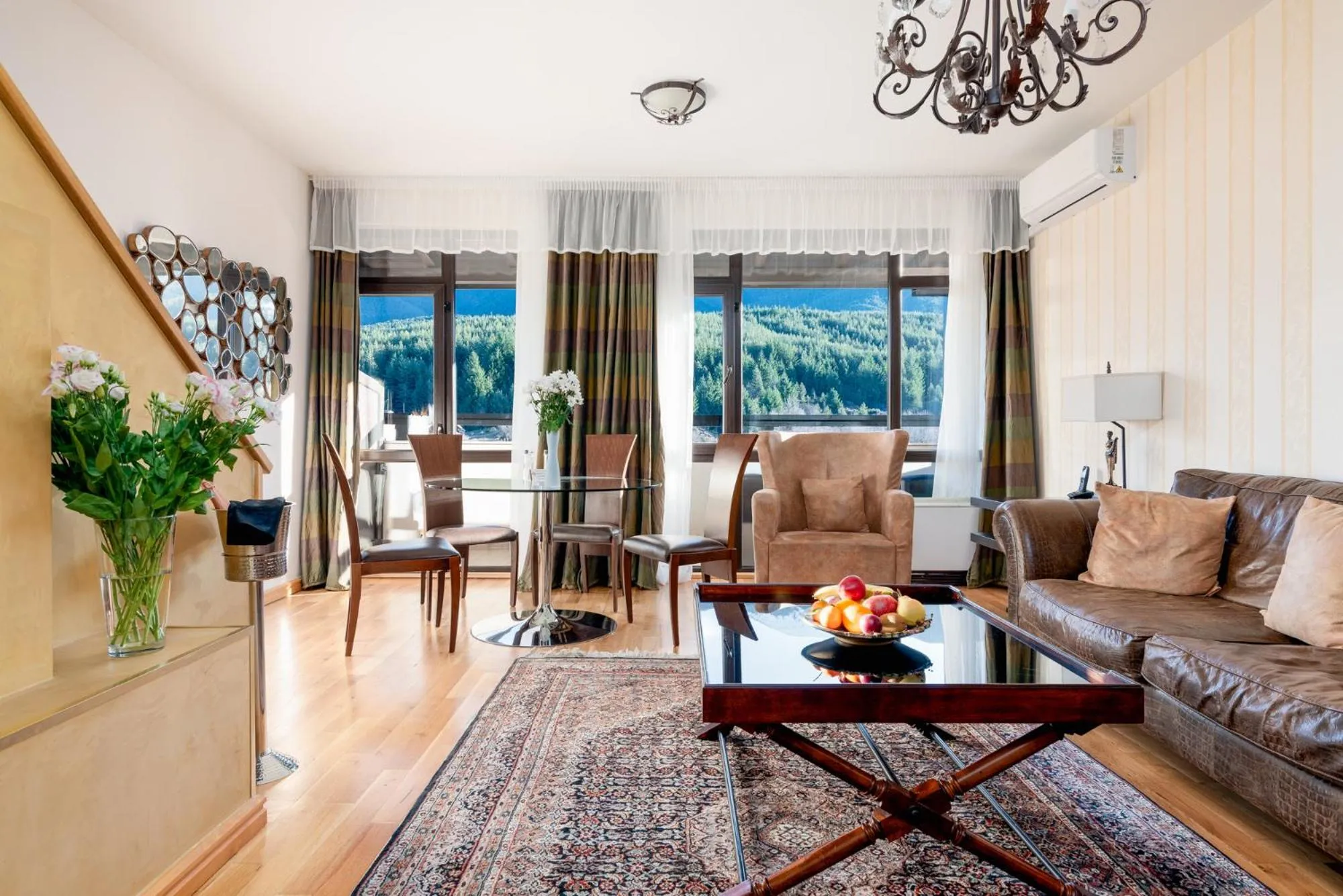 Living room in Premier Luxury Mountain Resort
