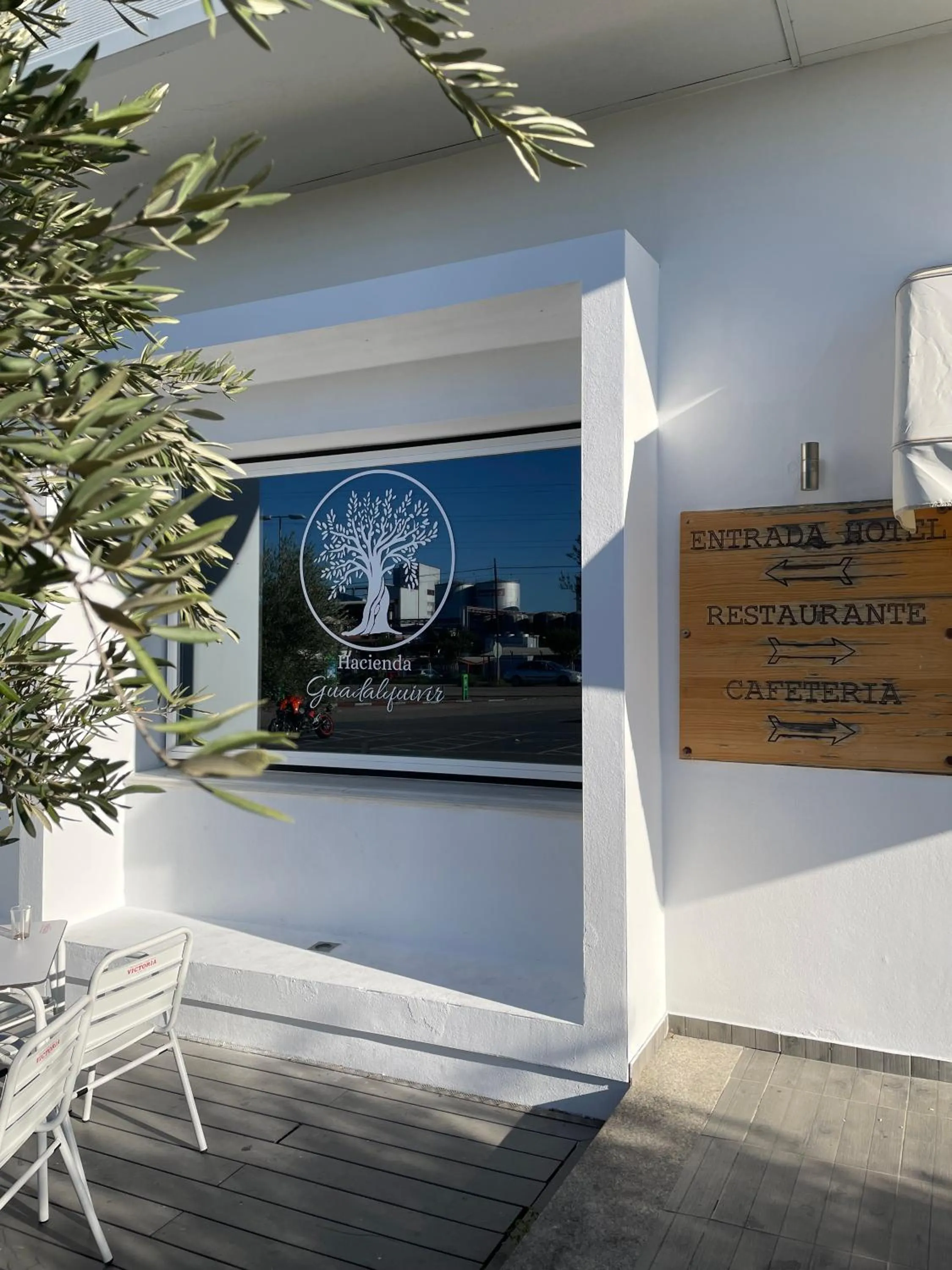 Facade/entrance in Hacienda Guadalquivir