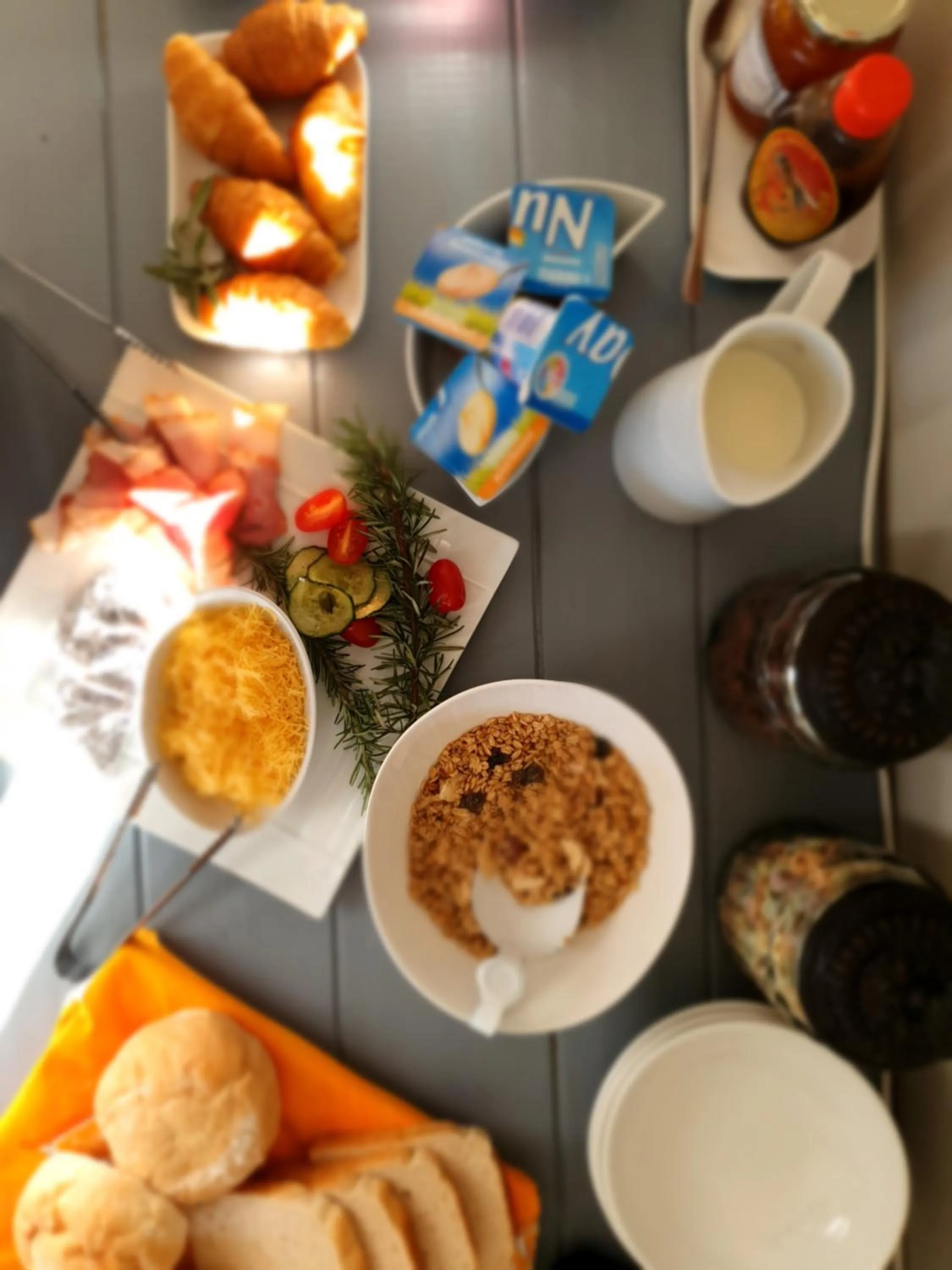 Breakfast in Two Fat Owls Guesthouse