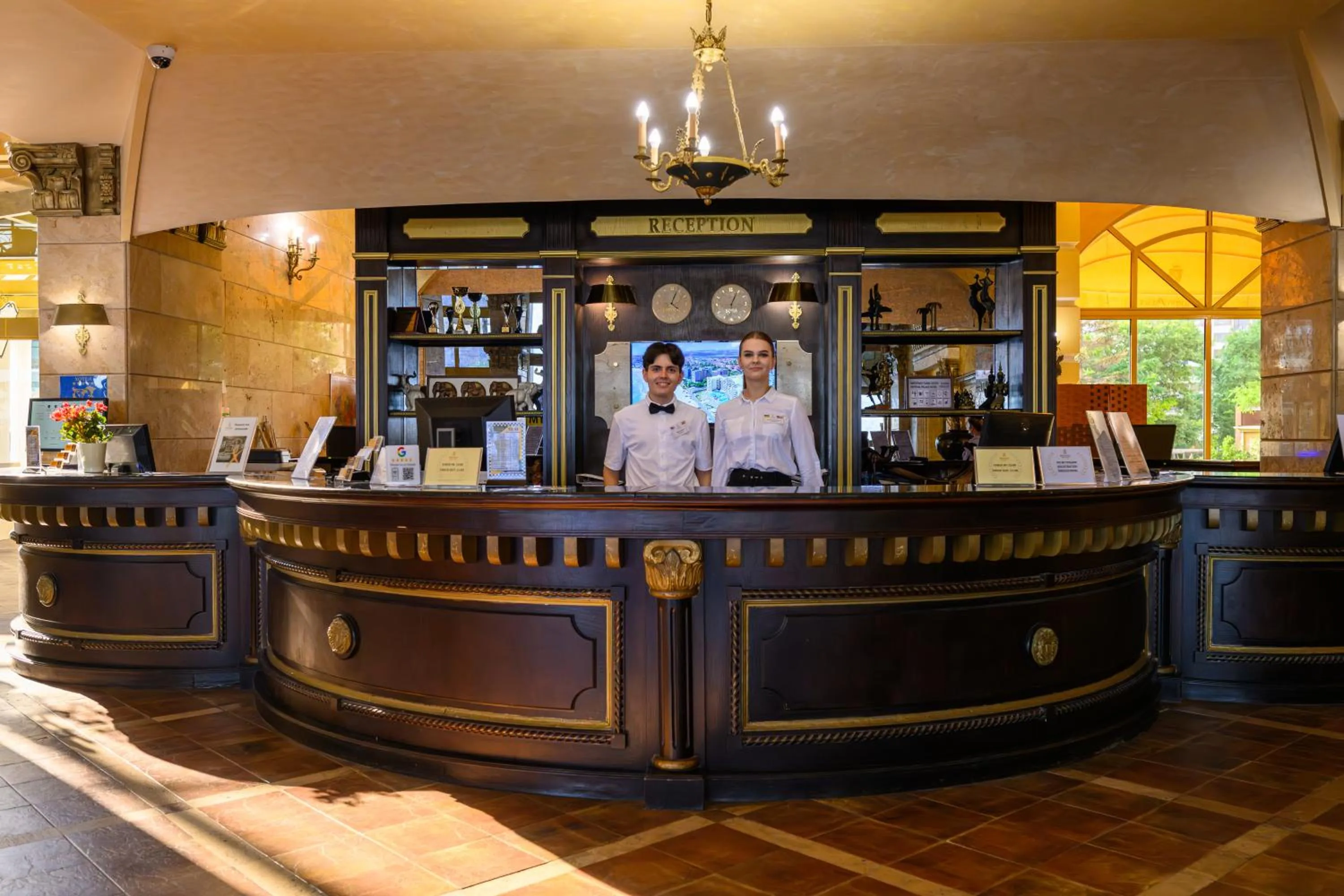 Lobby or reception in Imperial Palace Hotel