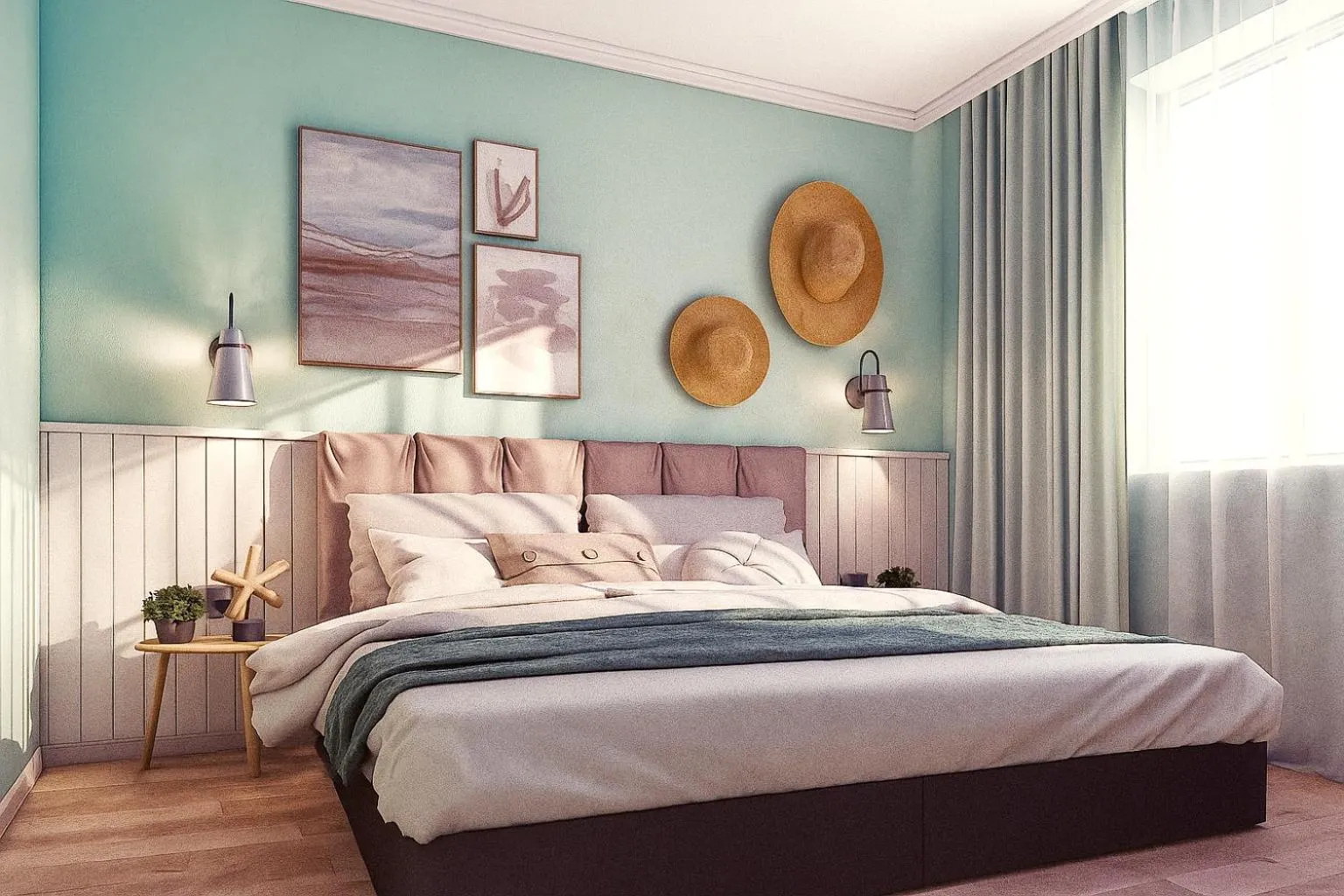 Bed in Topola Skies Resort & Aquapark