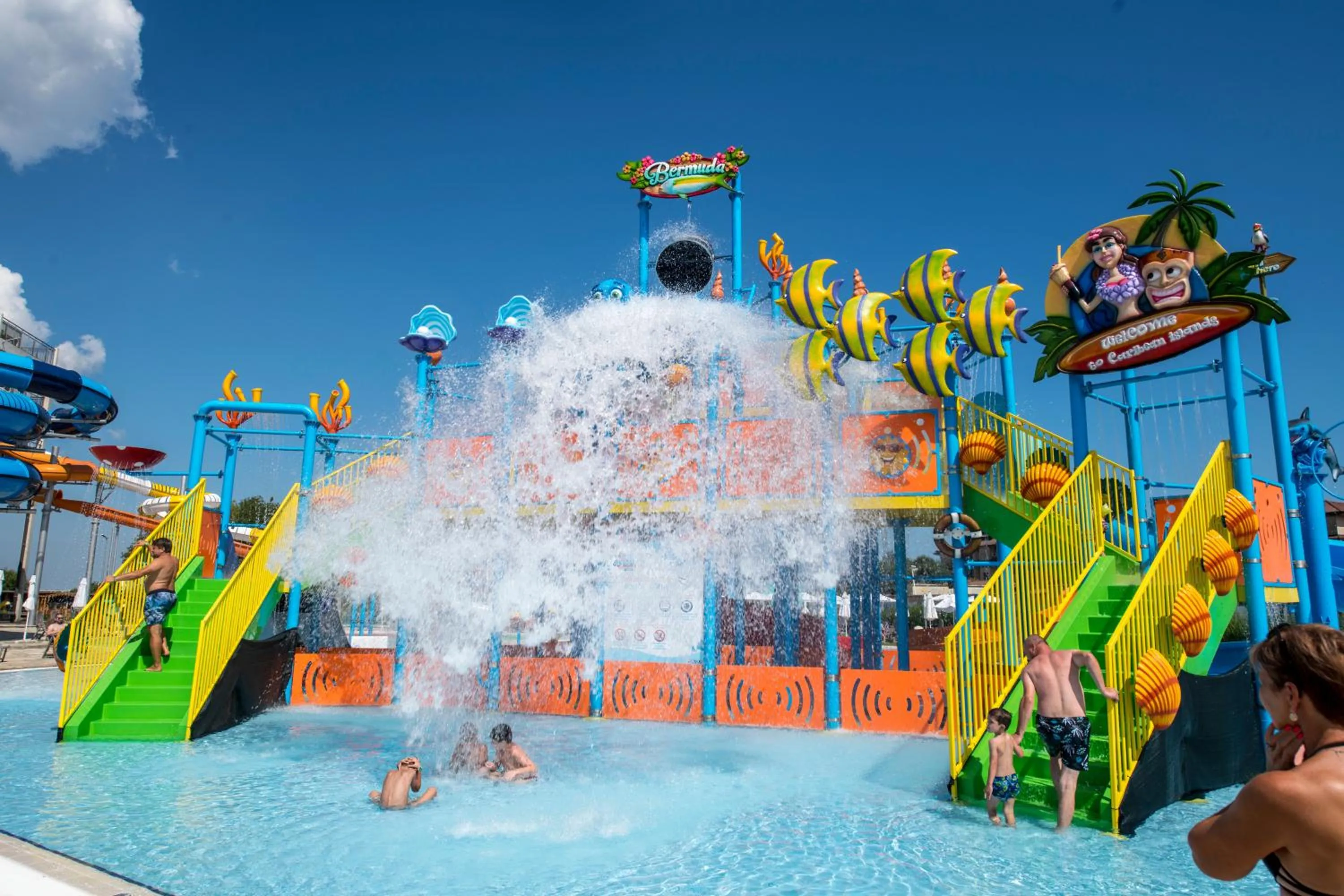 People in Topola Skies Resort & Aquapark