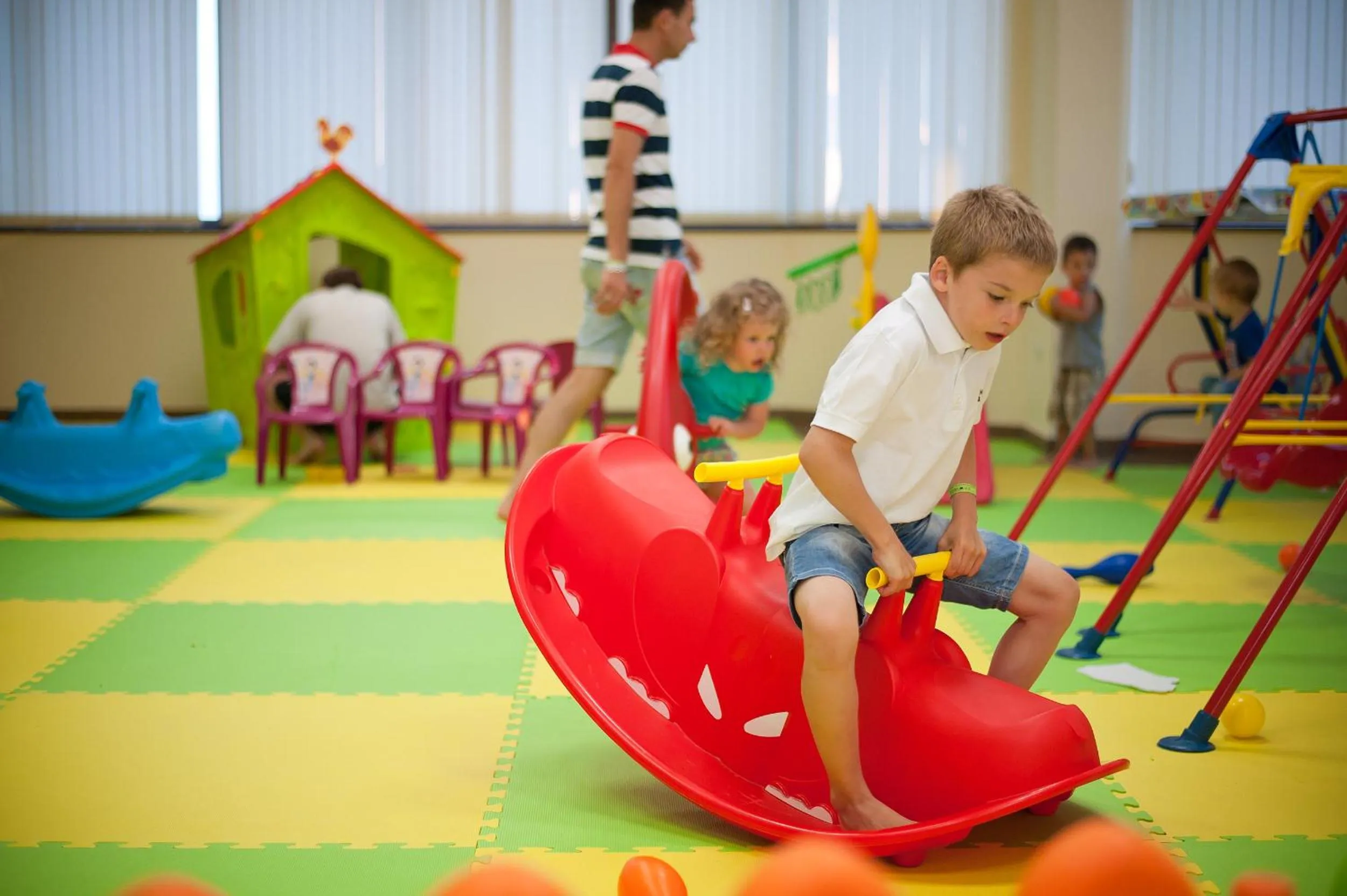 People in Topola Skies Resort & Aquapark