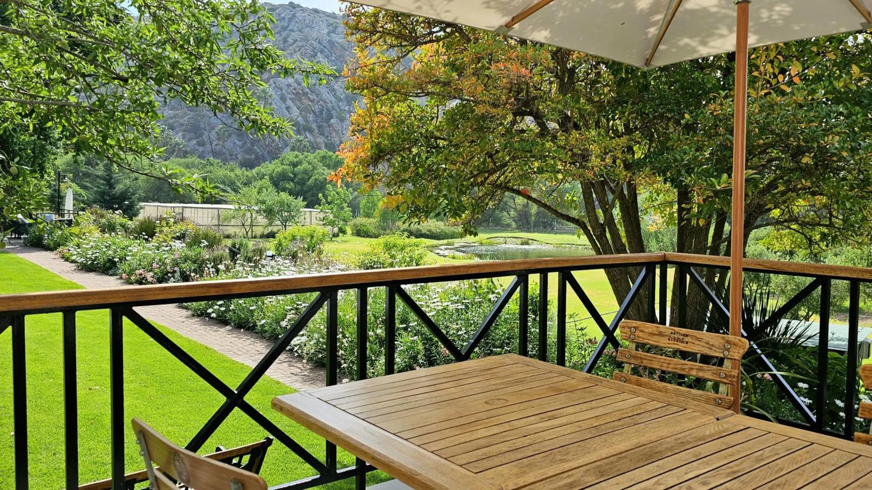 Garden in Montagu Vines Guesthouse