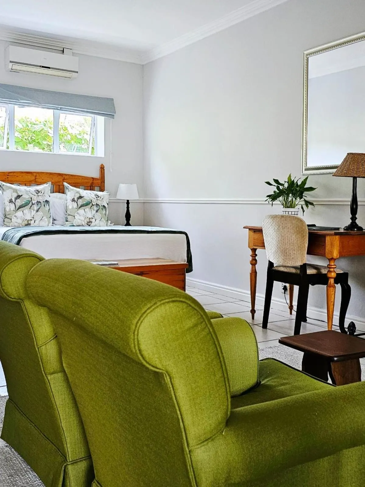 Bed in Montagu Vines Guesthouse