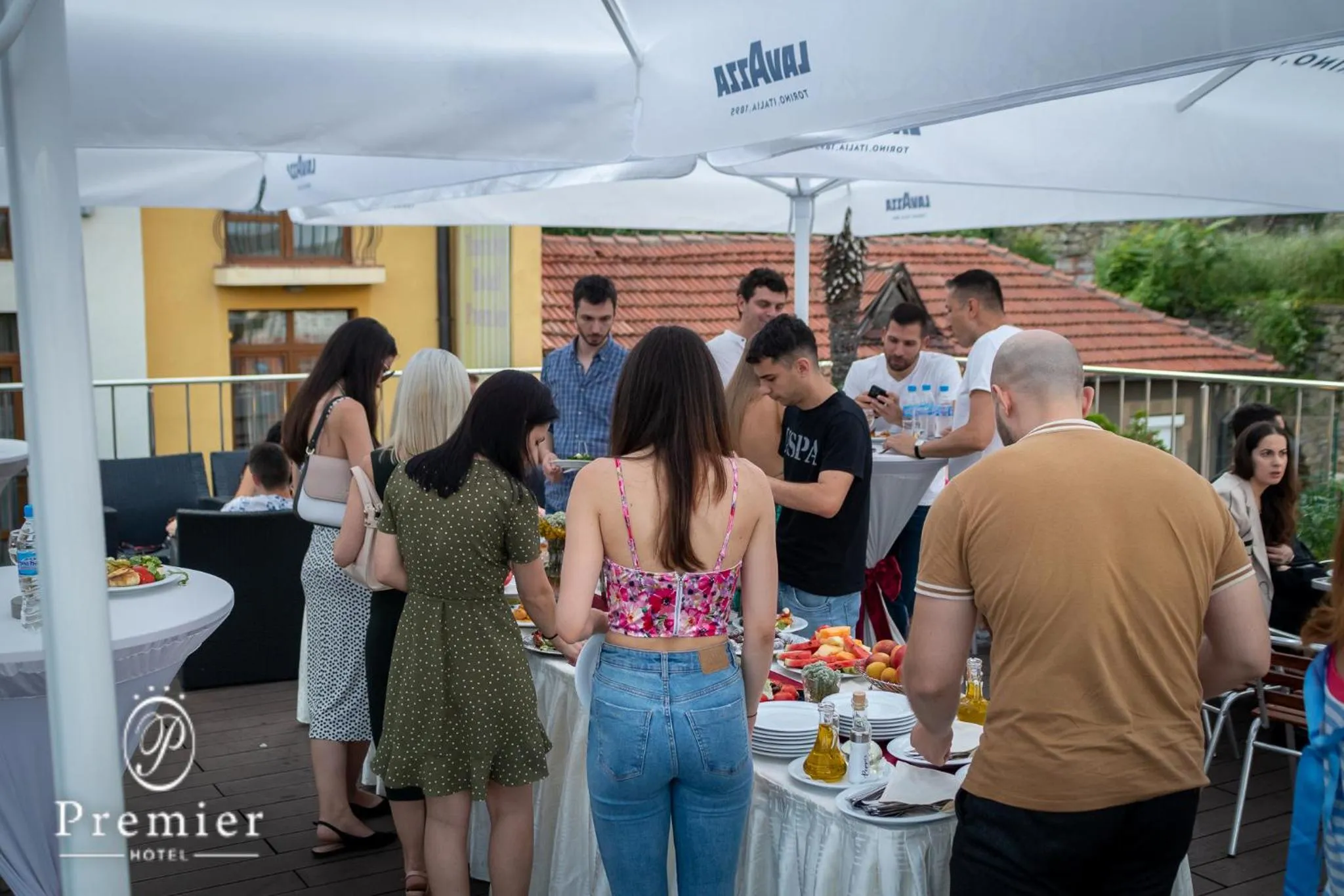 Swimming pool in Hotel Premier - Veliko Tarnovo City Center, Panorama View