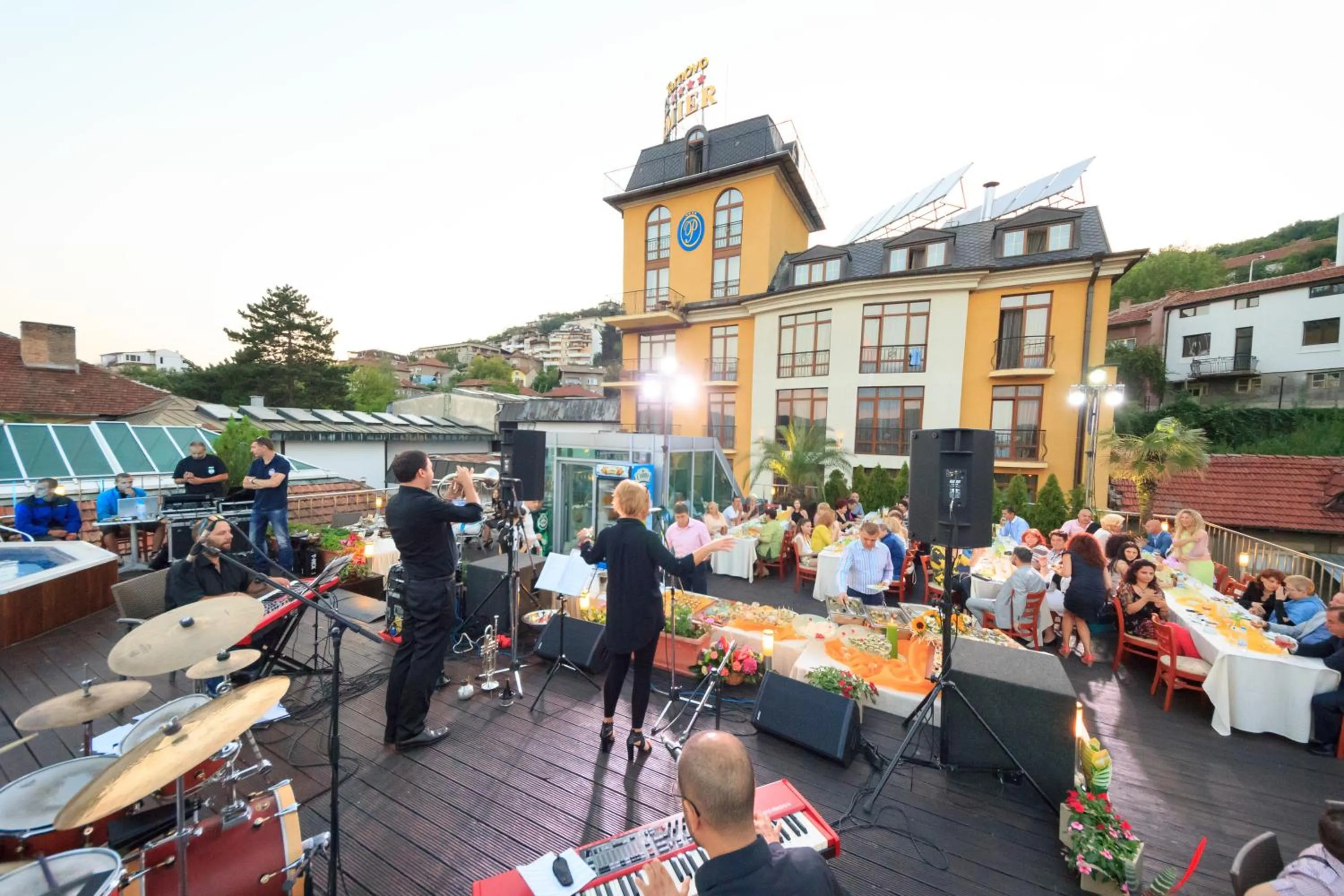 Facade/entrance in Hotel Premier - Veliko Tarnovo City Center, Panorama View