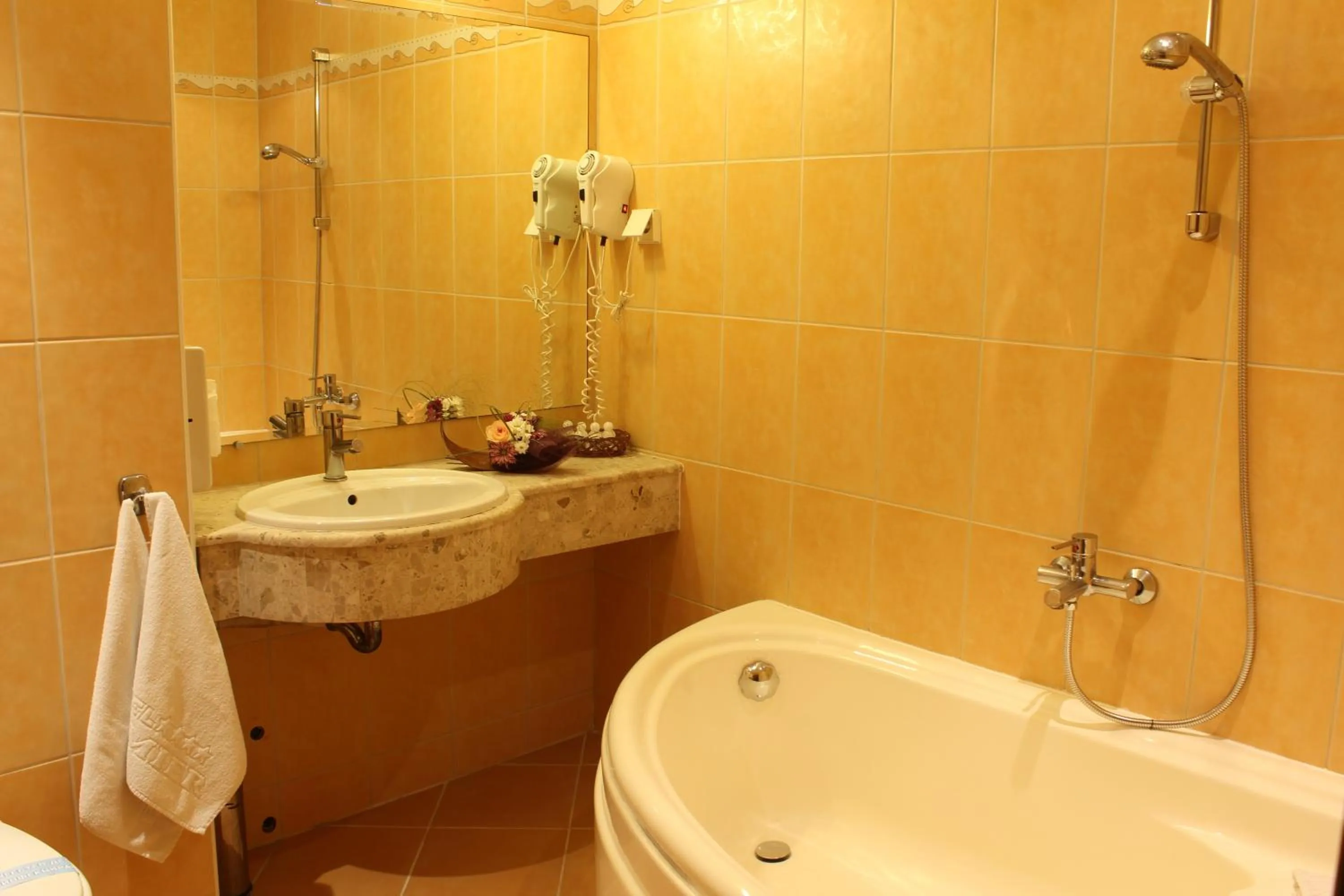 Bathroom in Hotel Premier - Veliko Tarnovo City Center, Panorama View