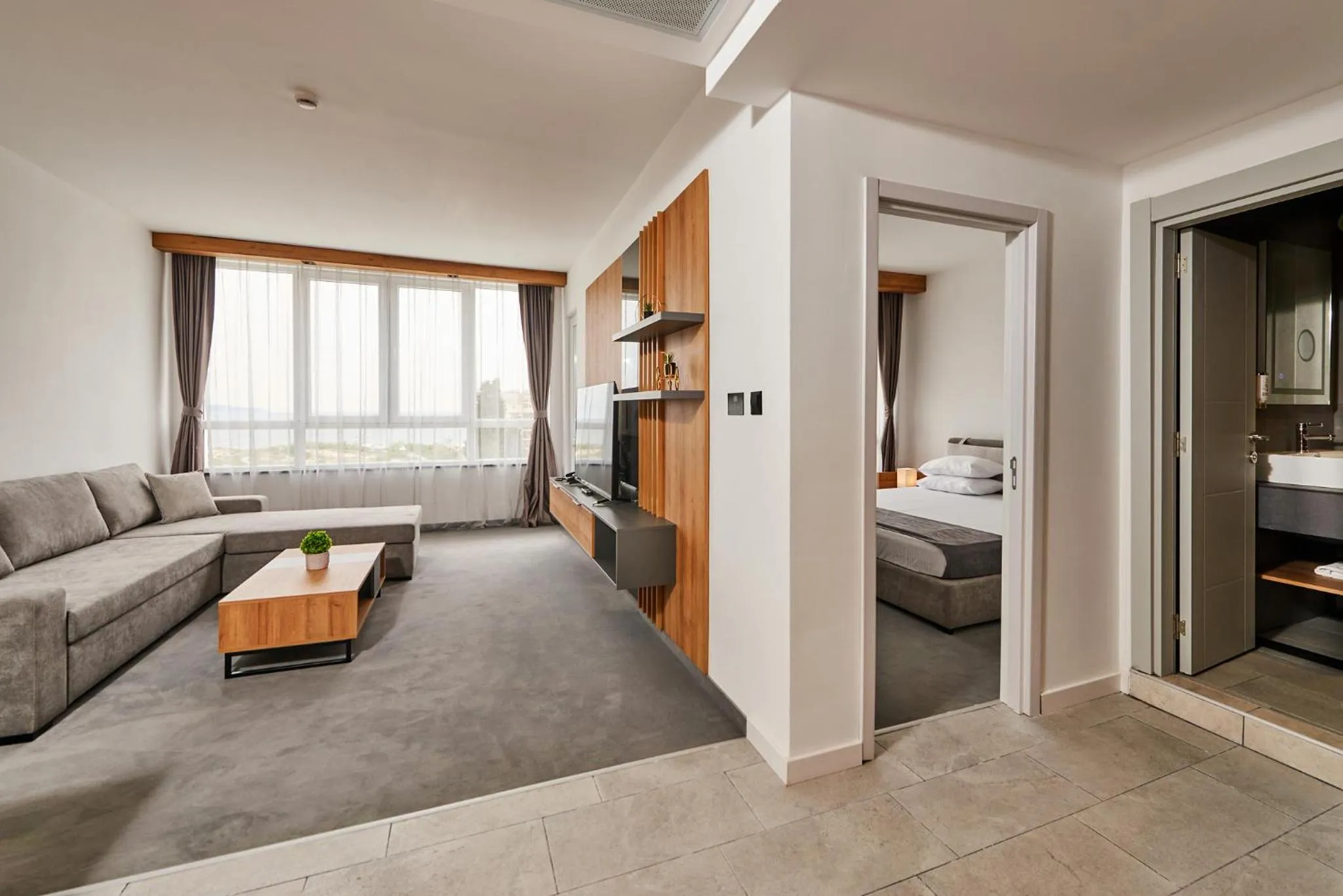 Living room, Bed in Hotel Bavaro