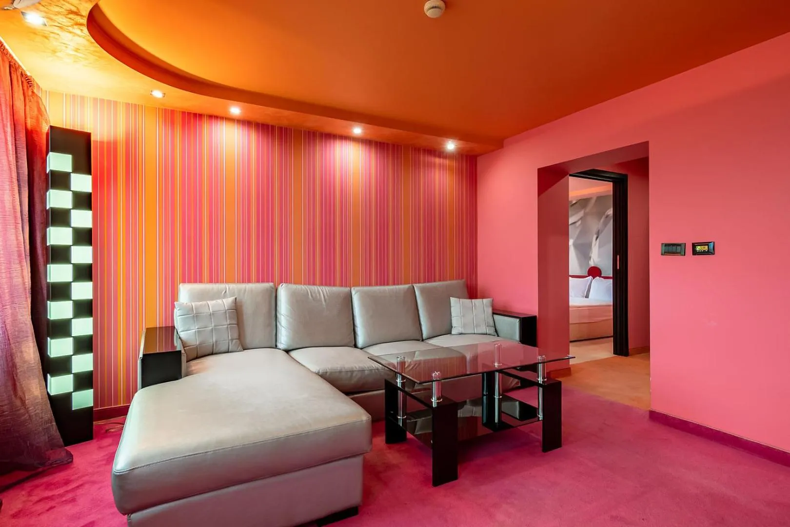 Seating area in Hotel Leipzig