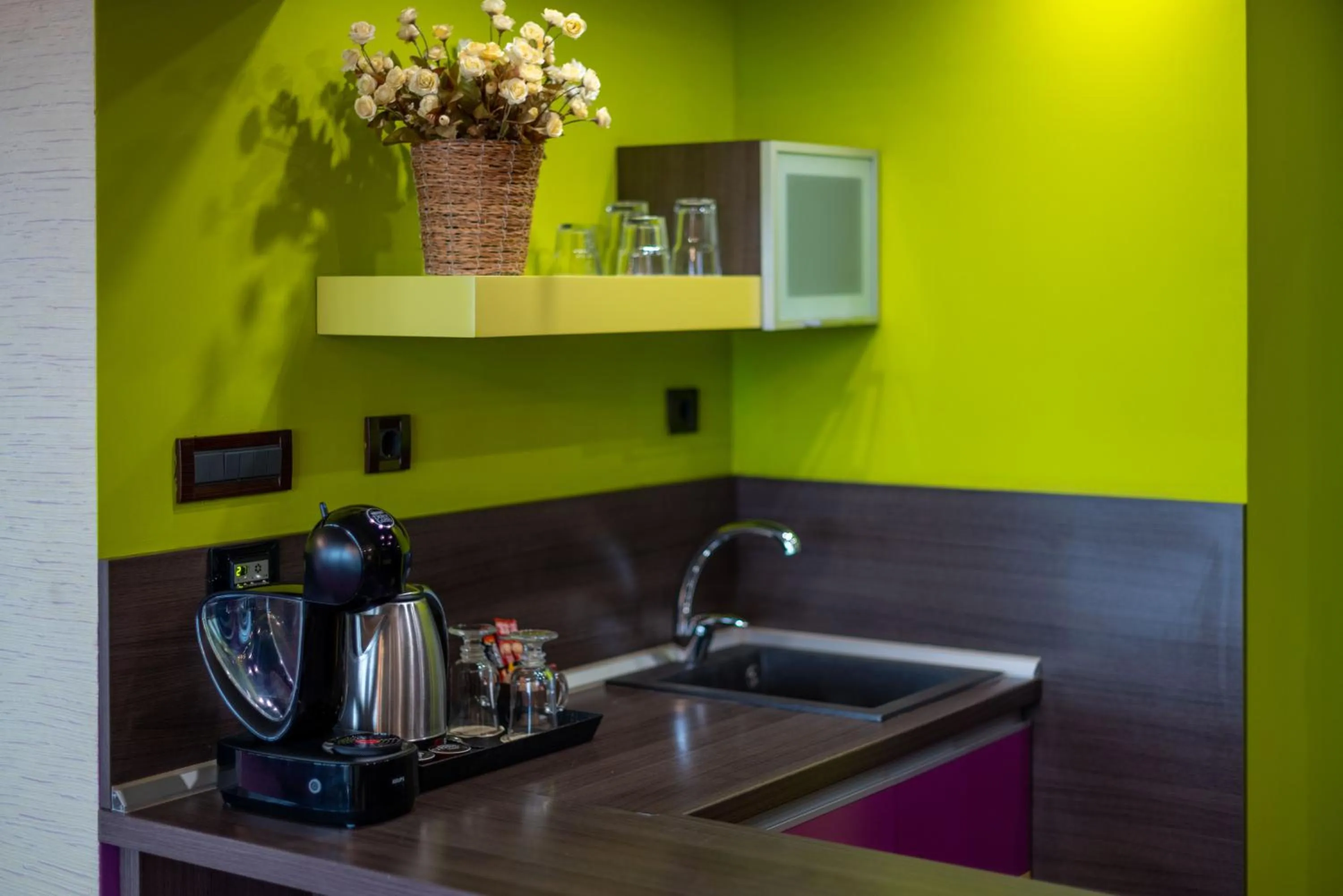 Coffee/tea facilities in Hotel Leipzig