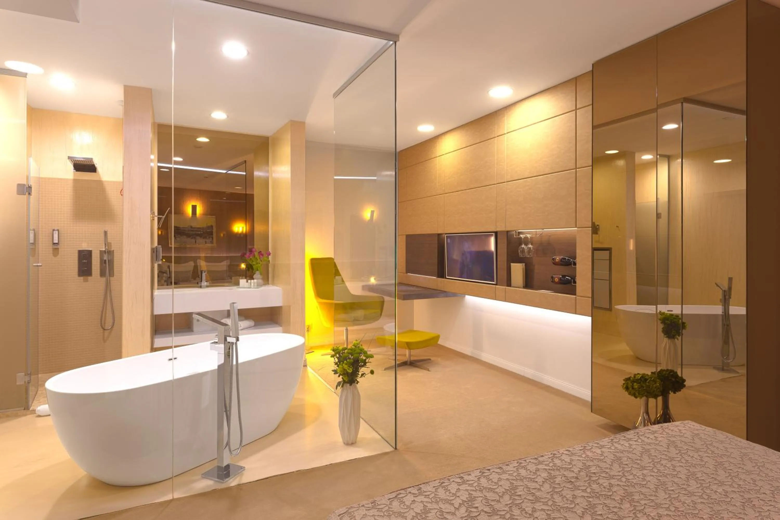 Bathroom in Hotel Vila Class