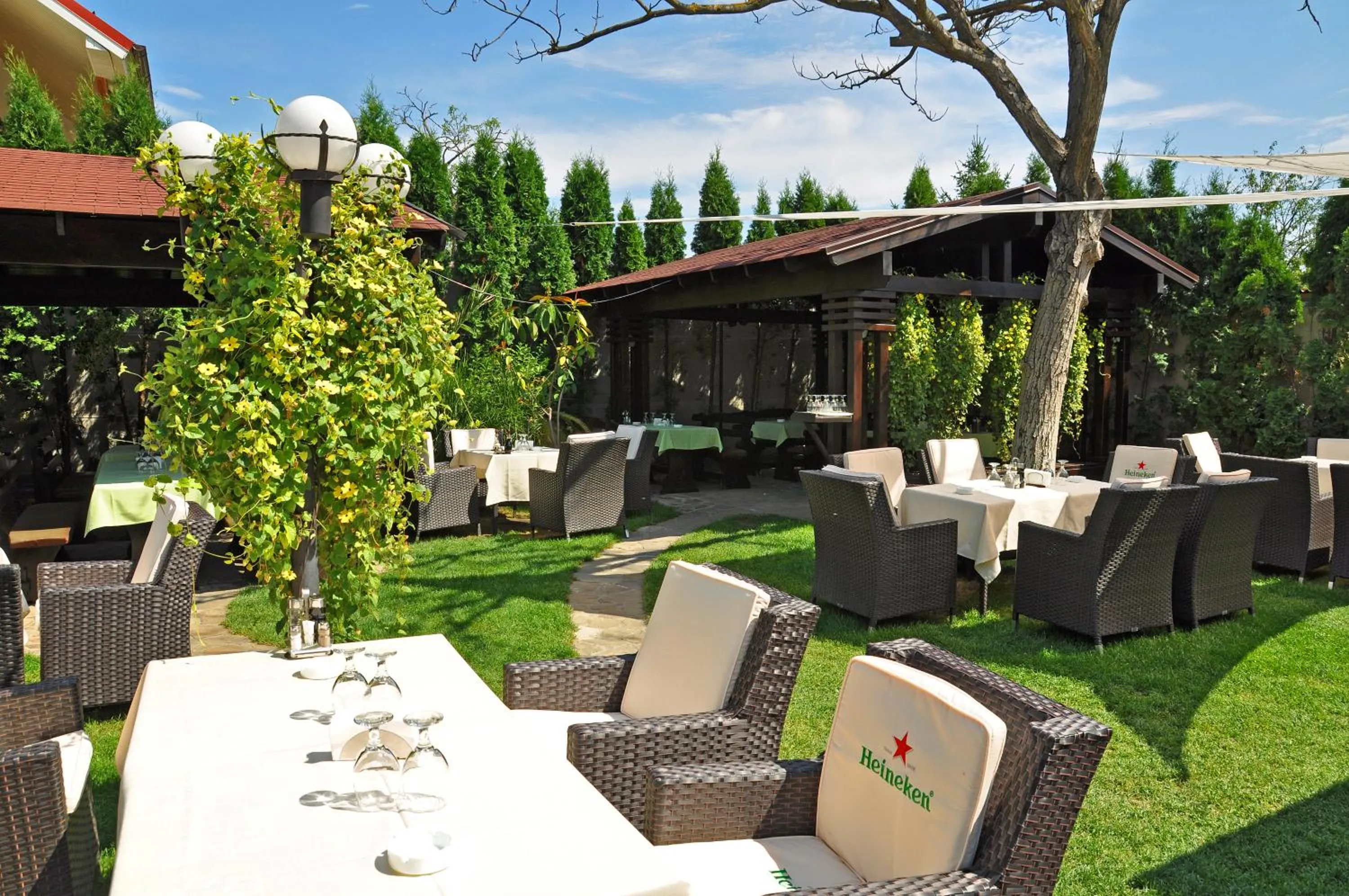 Garden in Hotel Vila Class