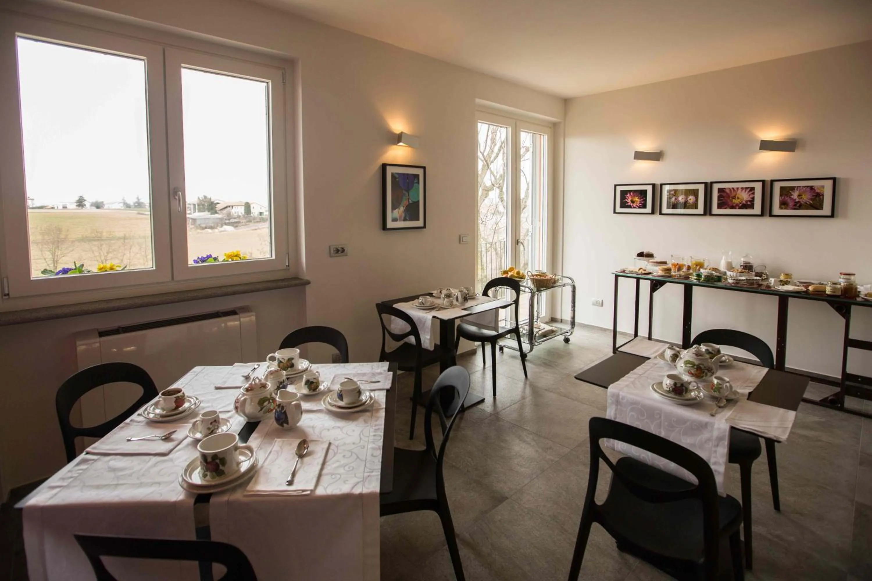 Food and drinks in Cascina Belmonte