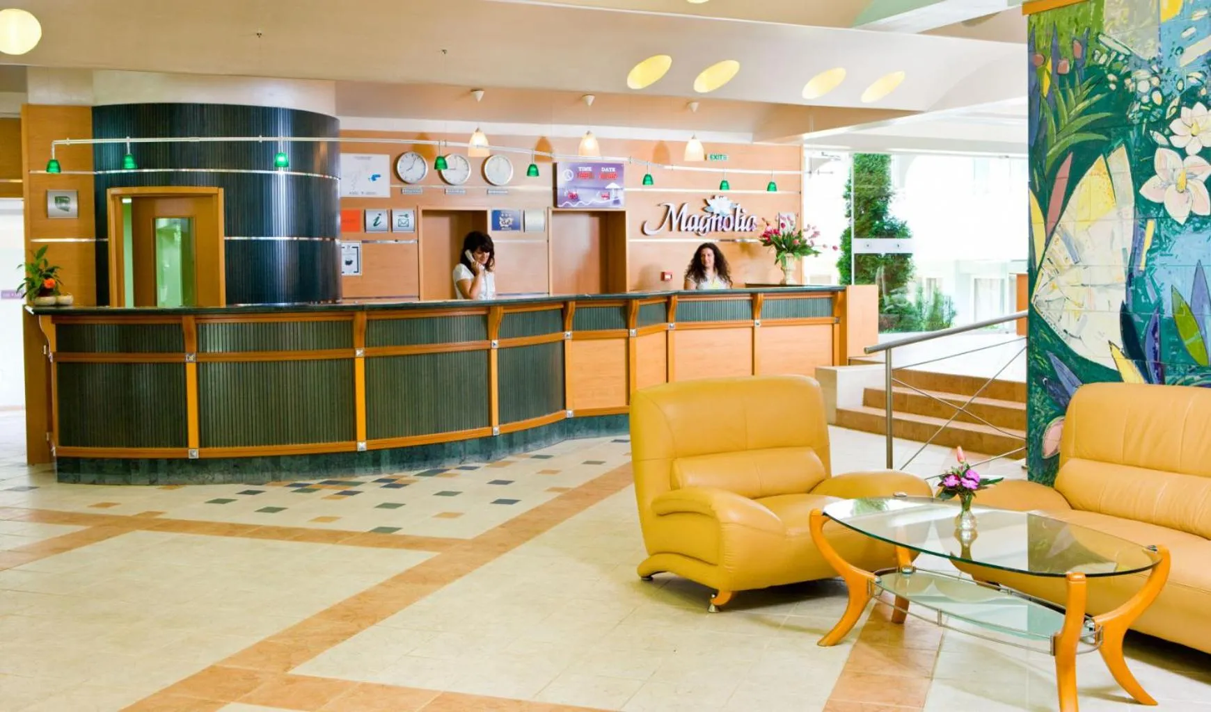 Lobby or reception in Hotel Magnolia