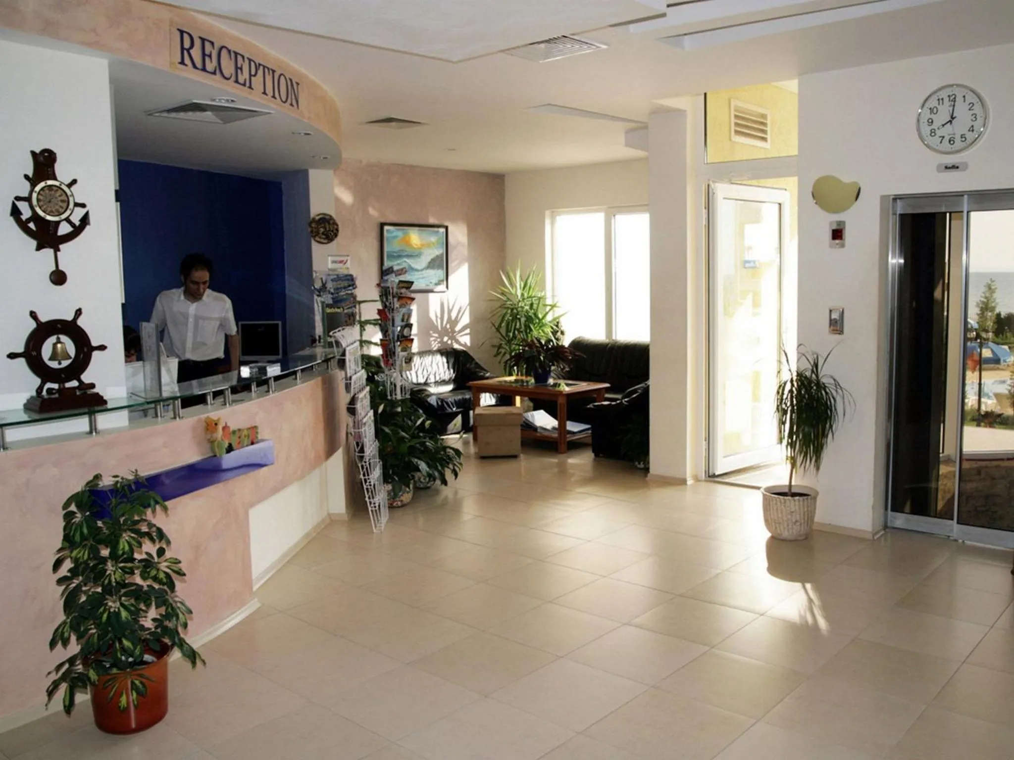 Lobby or reception in Hotel Sunny