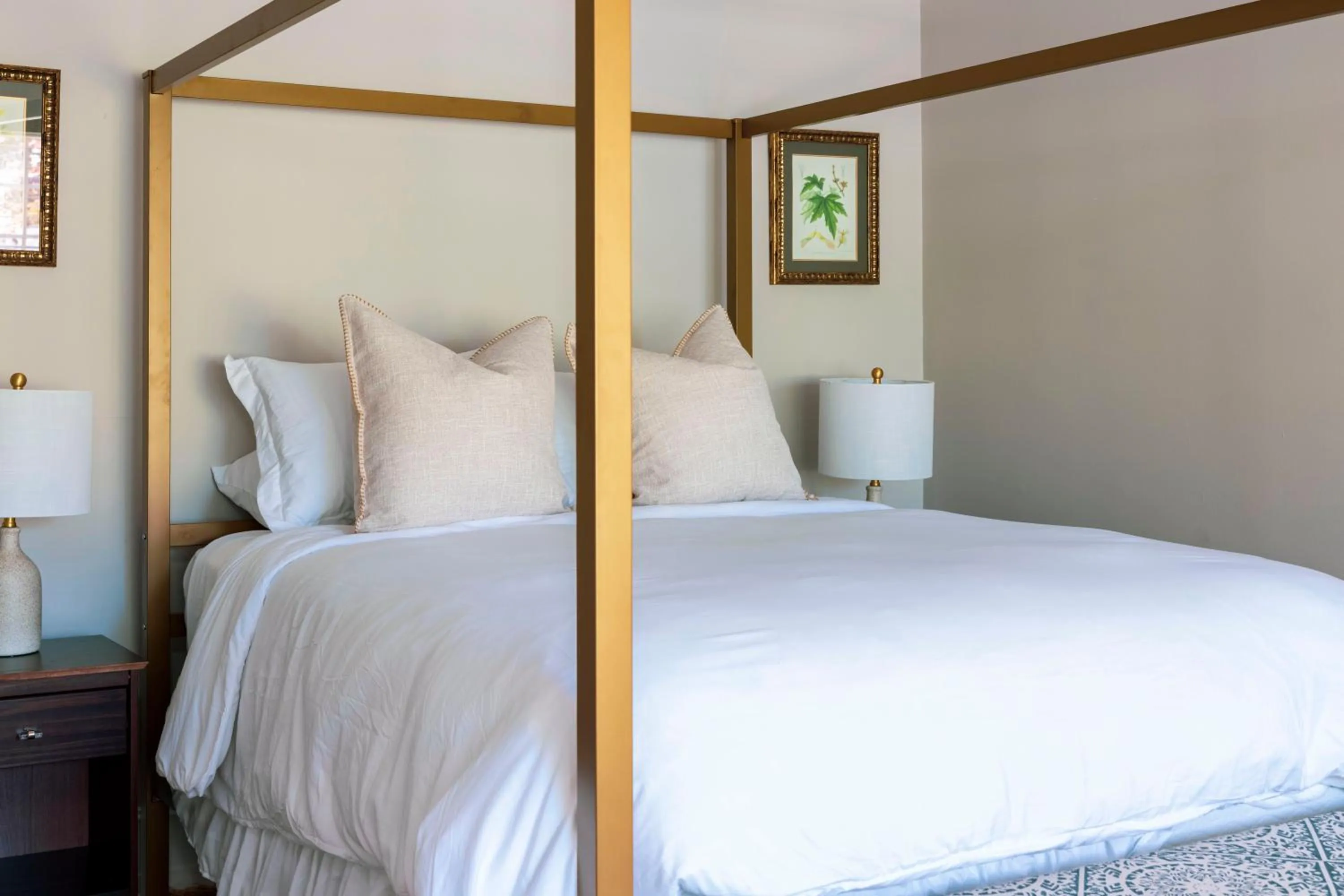 Bed in The Villa Bed and Breakfast