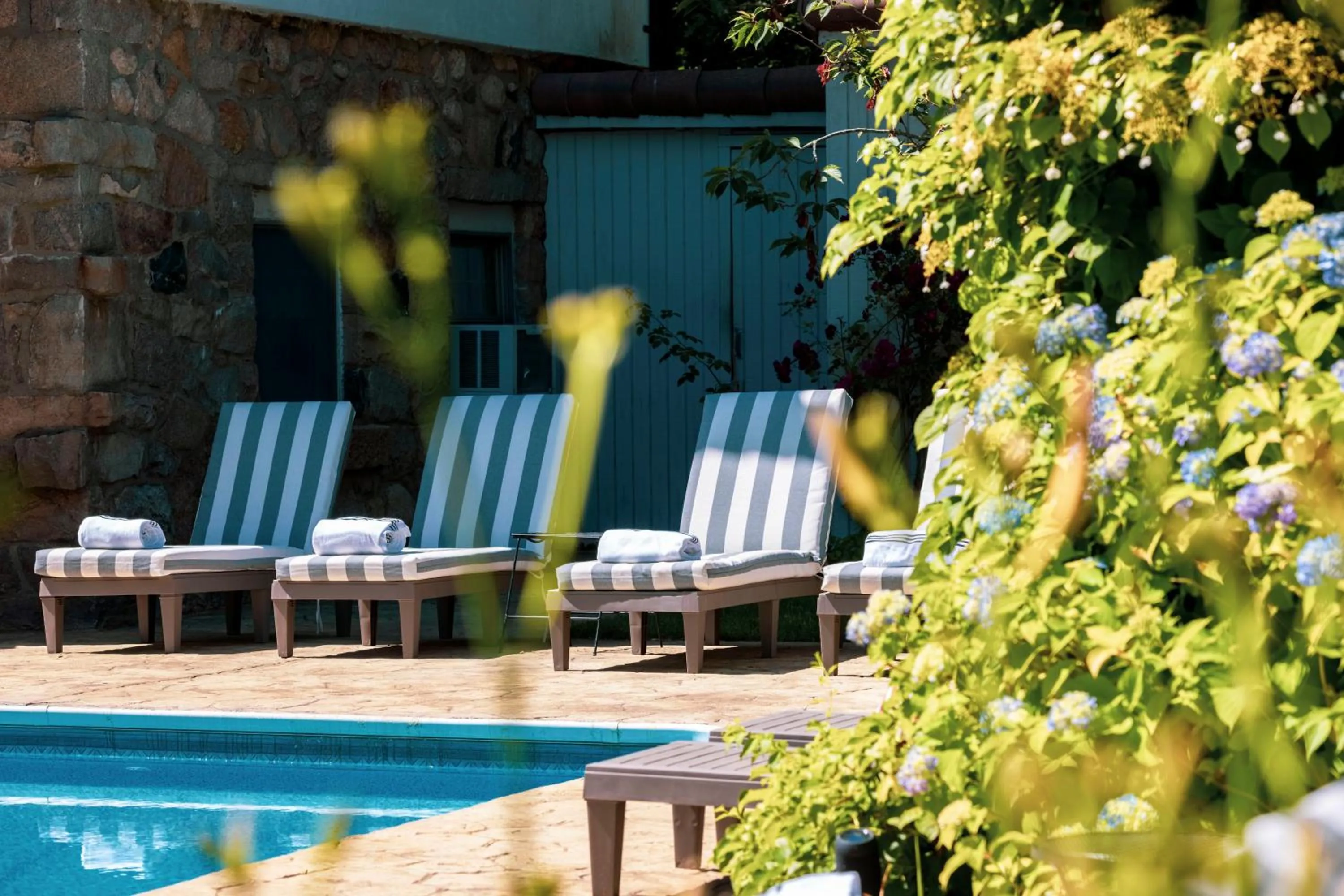 Swimming pool in The Villa Bed and Breakfast