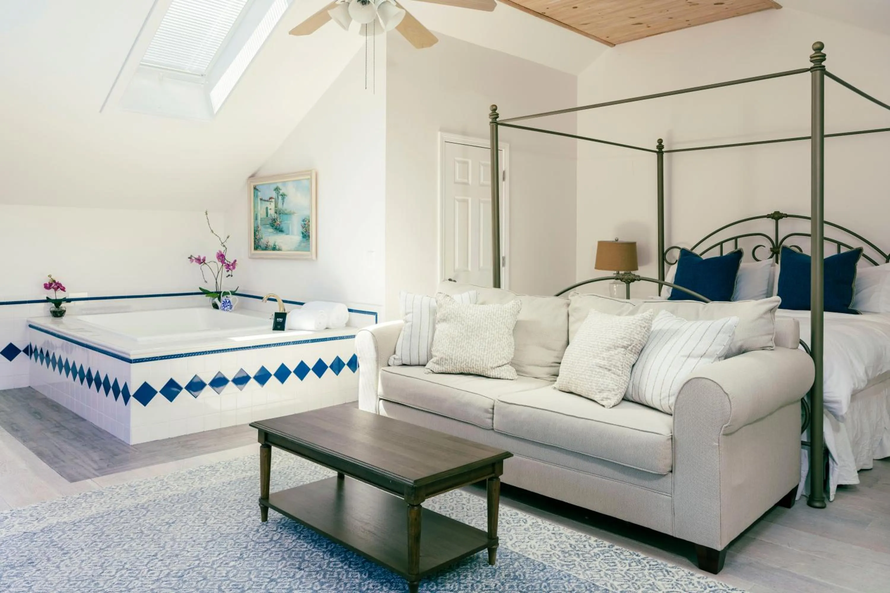 Bed in The Villa Bed and Breakfast