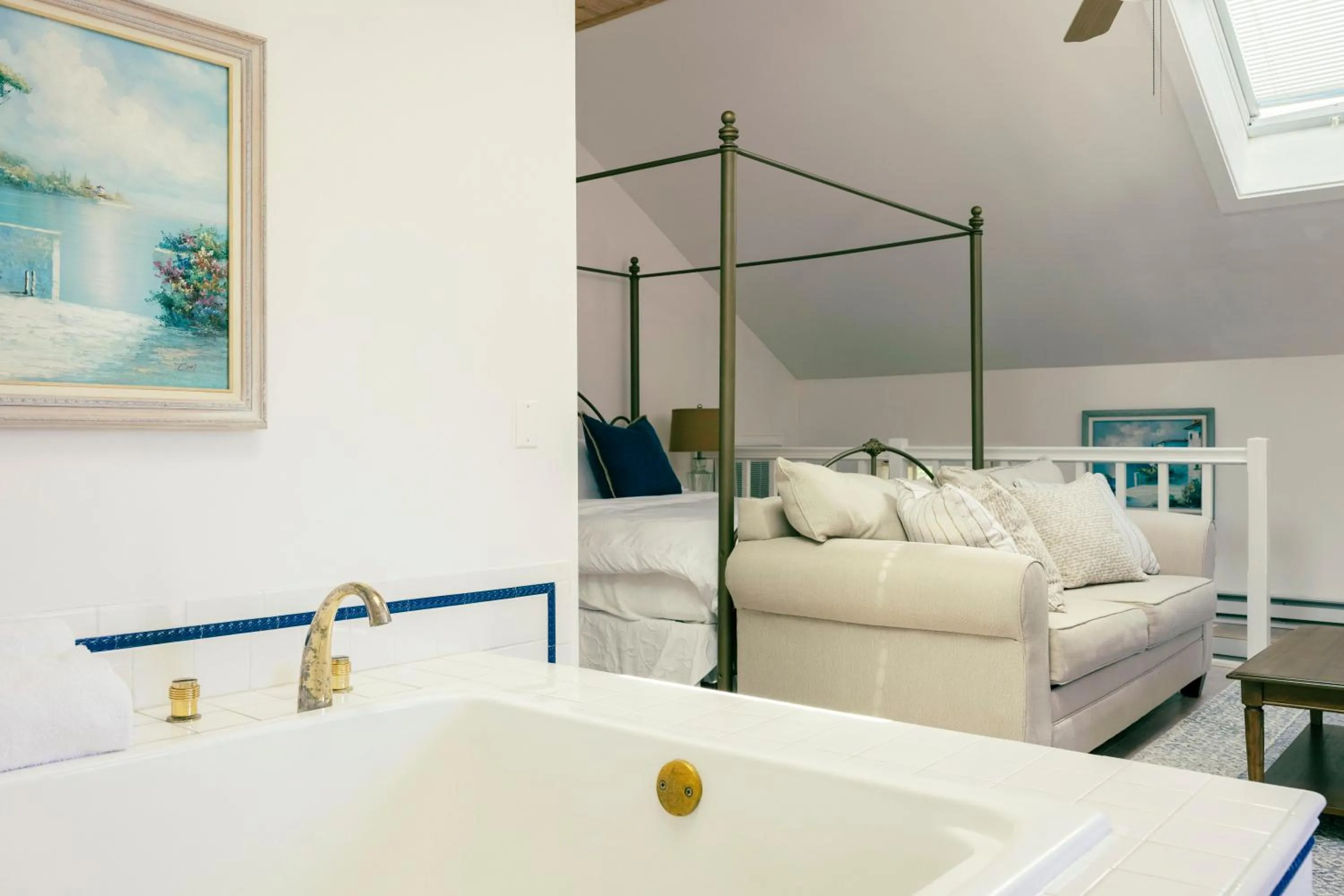 Bed in The Villa Bed and Breakfast