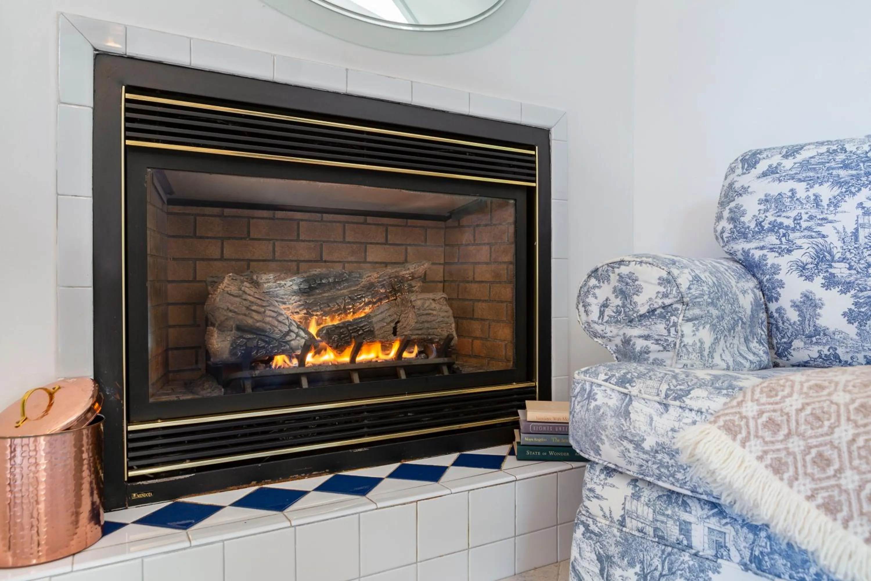 Seating area in The Villa Bed and Breakfast