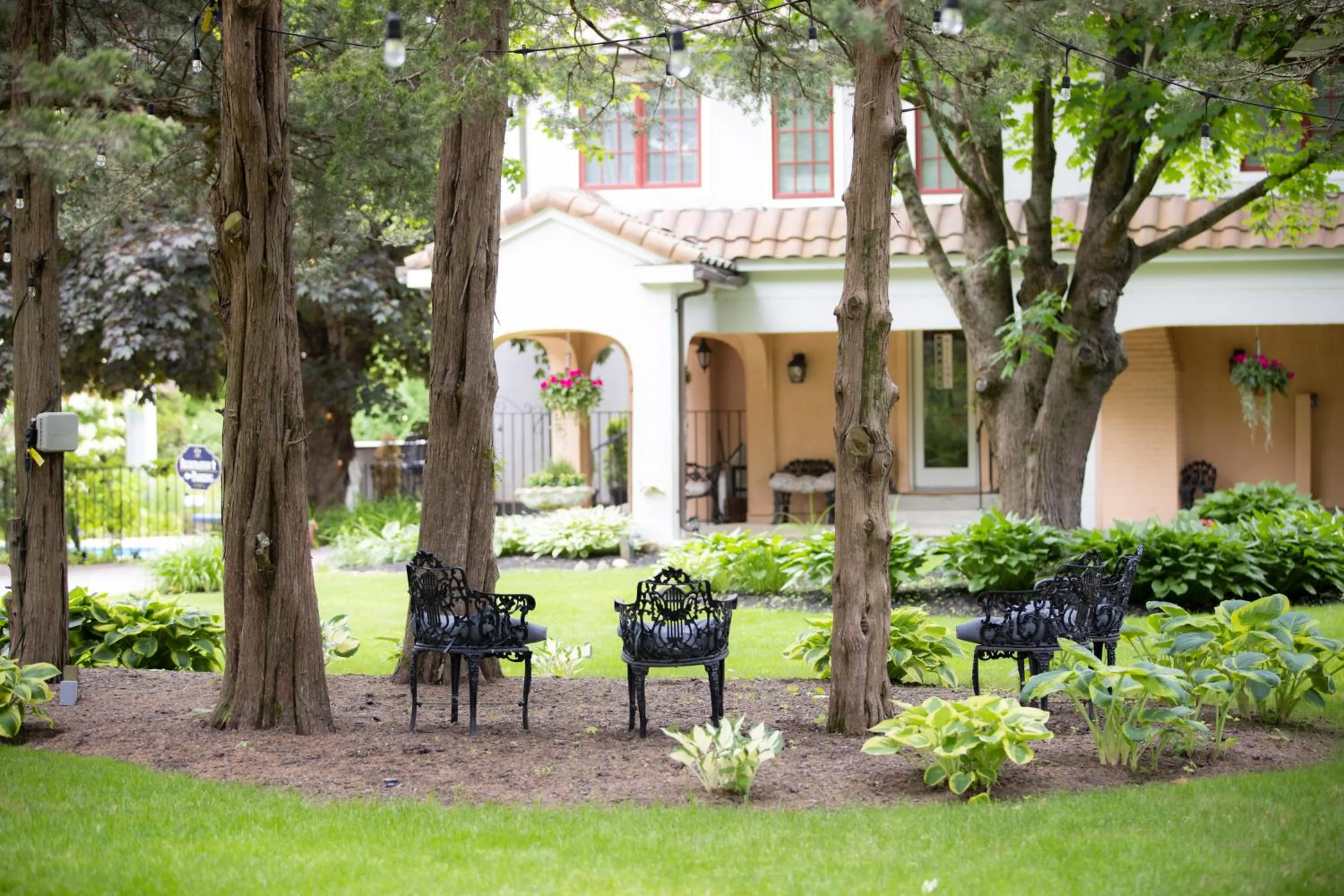 Property building in The Villa Bed and Breakfast