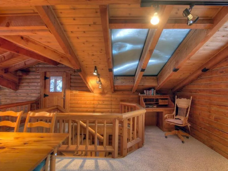 Photo of the whole room in Log Cabin On The Stream Sundance, Utah
