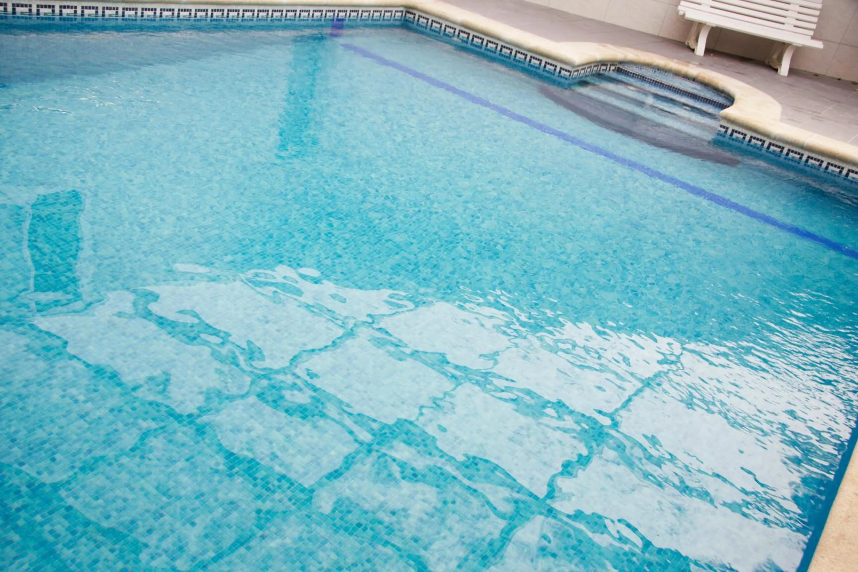 Swimming pool in Hotel Morlans